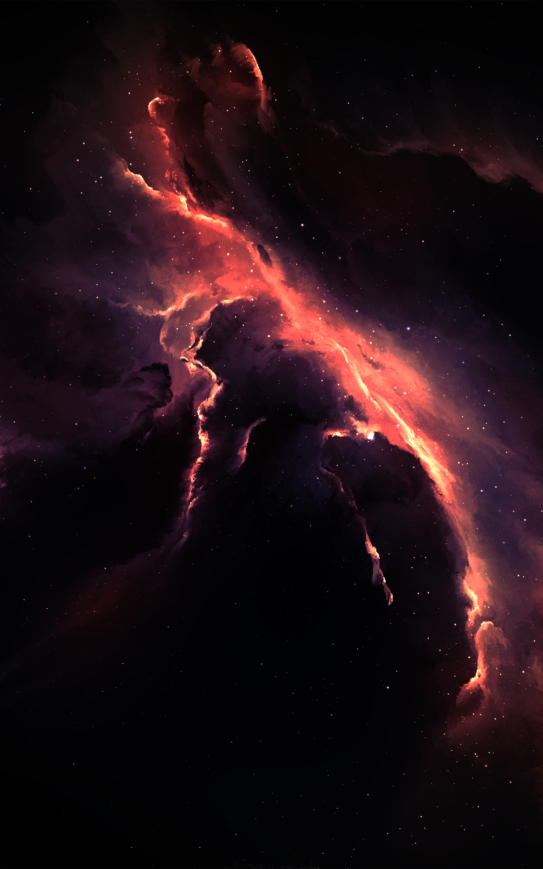 Descarga gratuita de fondo de pantalla para móvil de Nebulosa, Espacio, Ciencia Ficción.