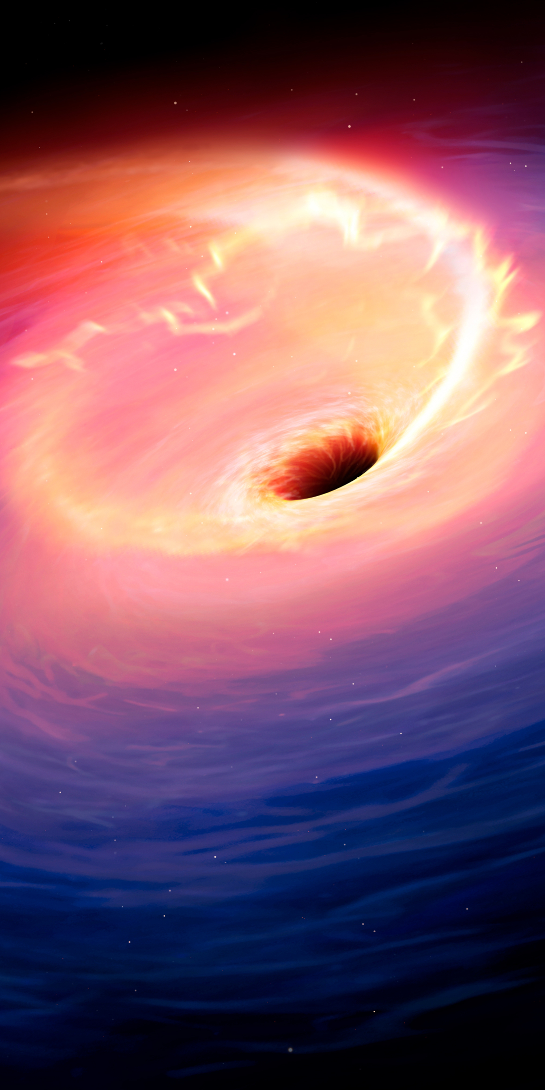 Download mobile wallpaper Sci Fi, Black Hole for free.