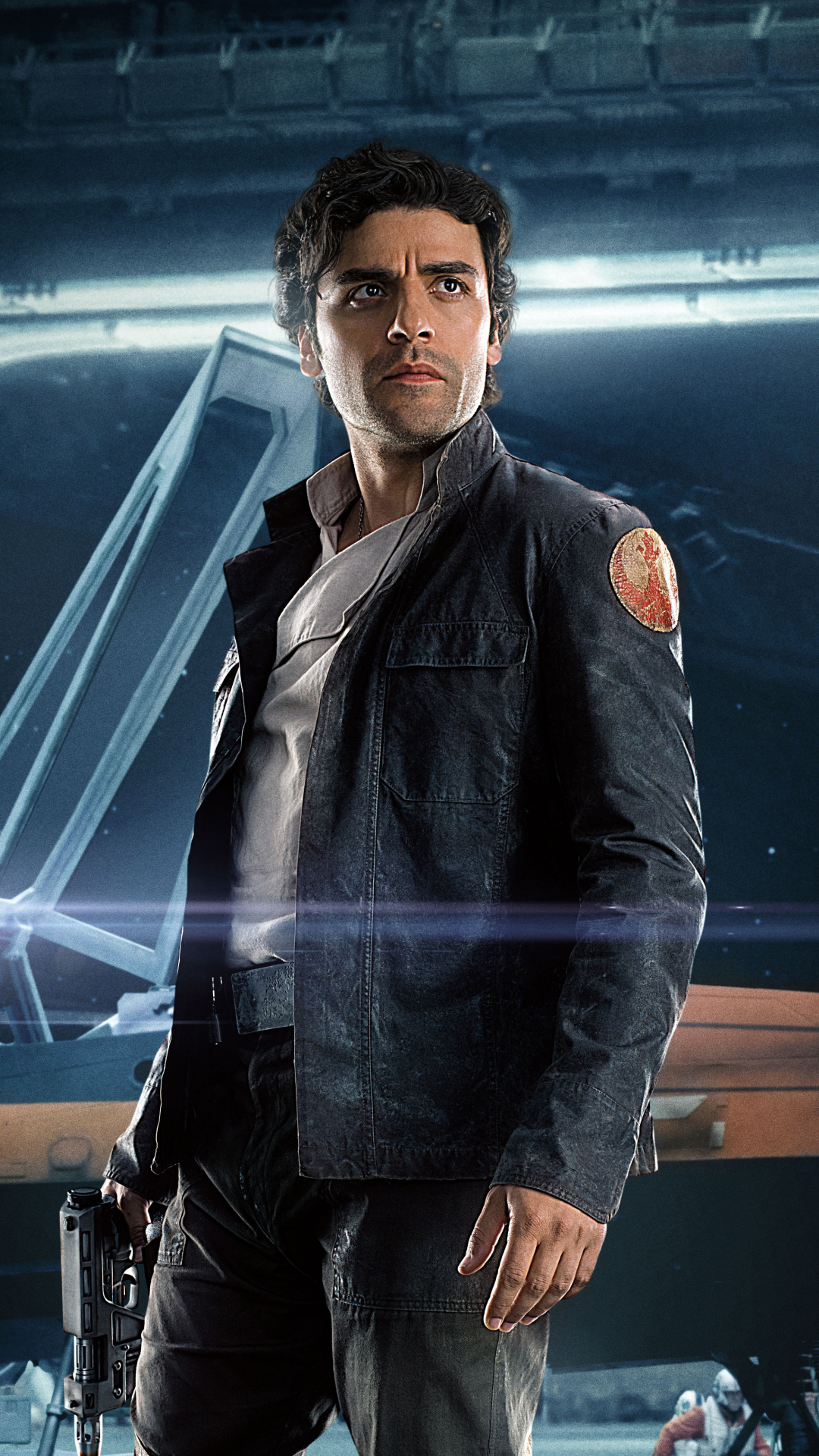 Download mobile wallpaper Star Wars, Movie, Poe Dameron, Oscar Isaac, Star Wars: The Last Jedi for free.
