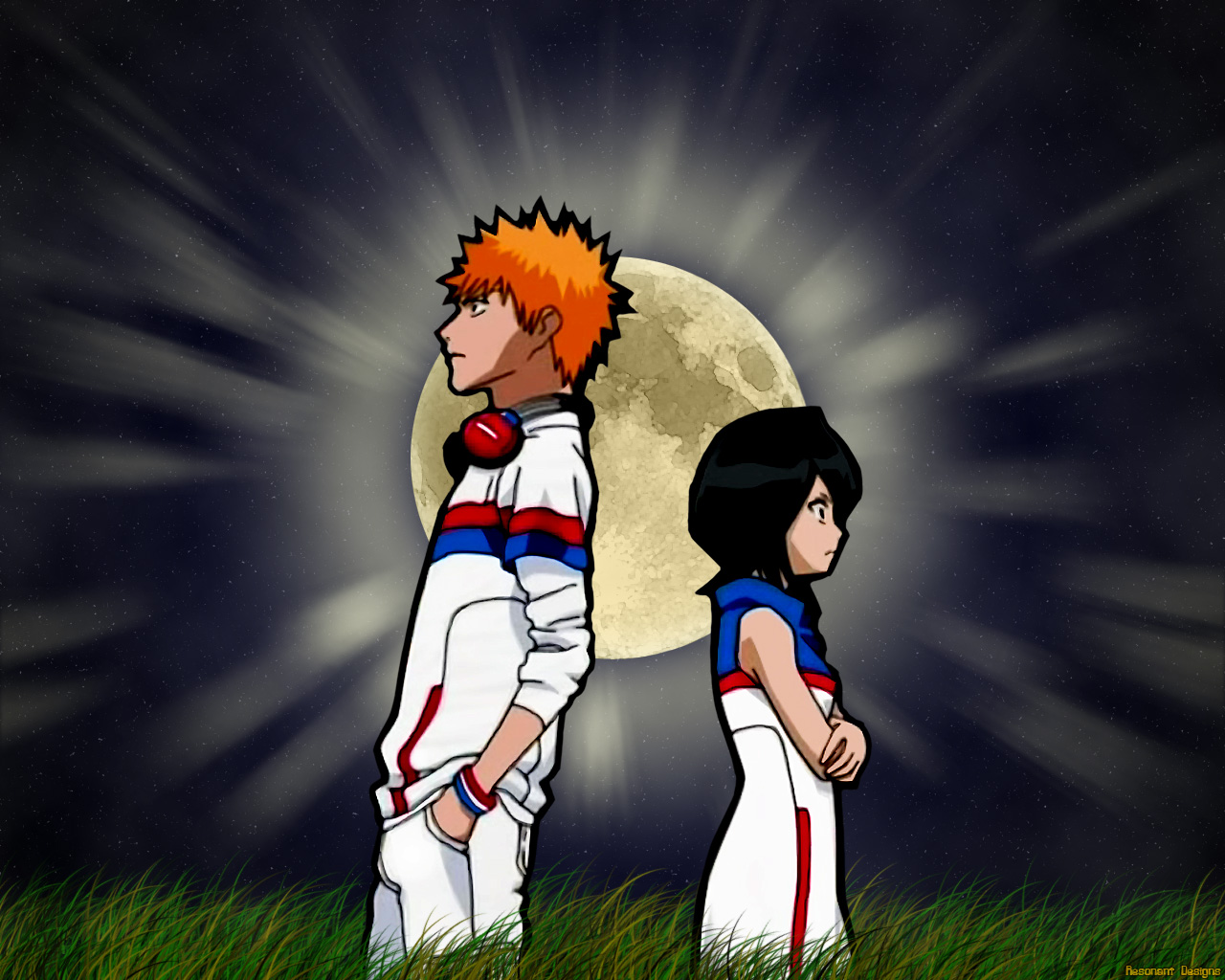 Baixe gratuitamente a imagem Anime, Alvejante, Rukia Kuchiki, Ichigo Kurosaki na área de trabalho do seu PC