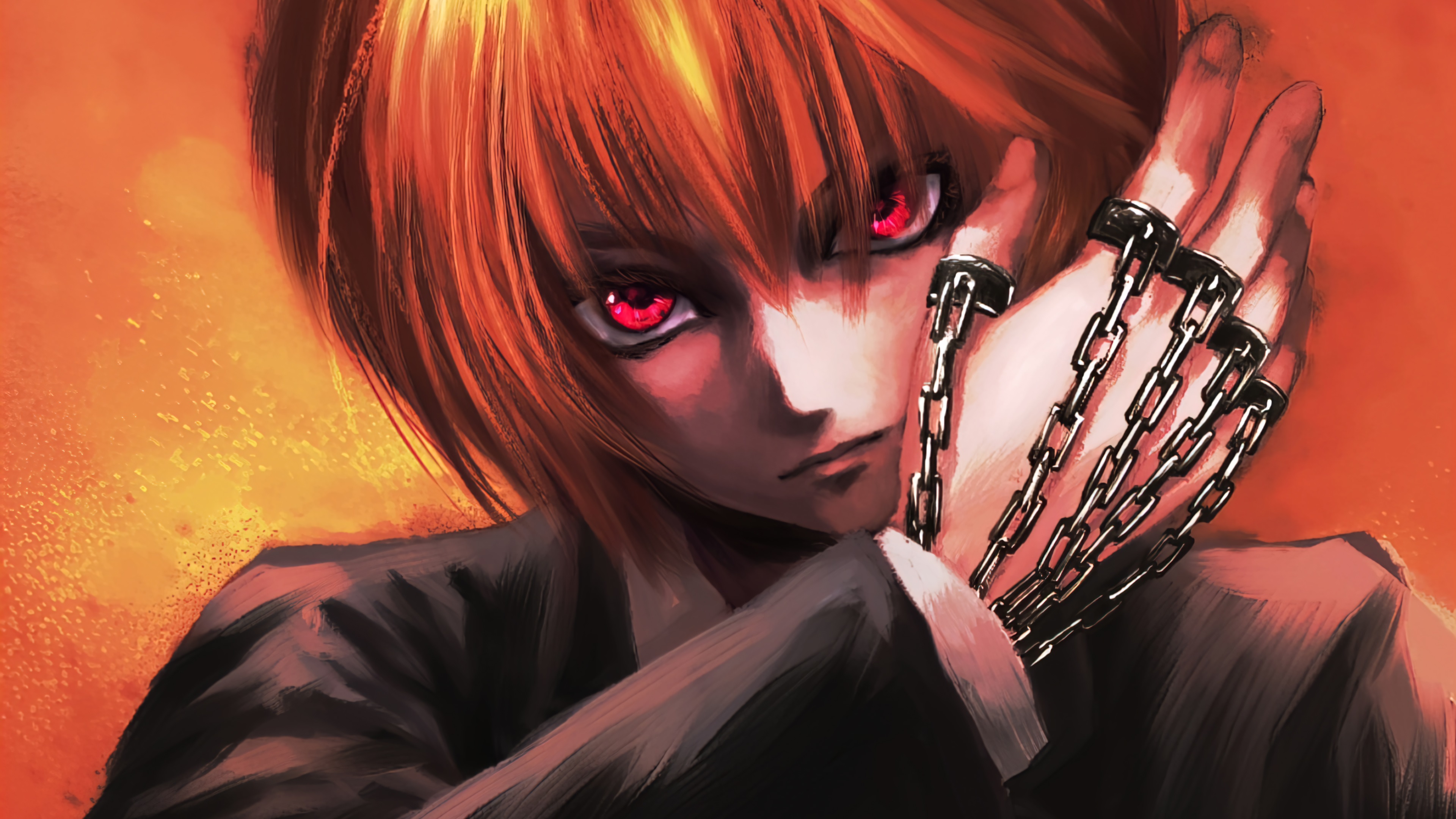 Download mobile wallpaper Anime, Red Eyes, Hunter X Hunter, Kurapika (Hunter × Hunter) for free.
