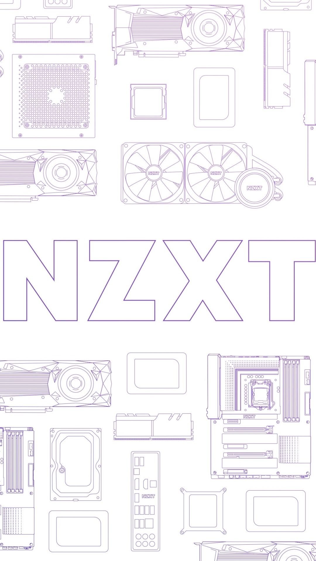 Скачать картинку Технологии, Nzxt в телефон бесплатно.