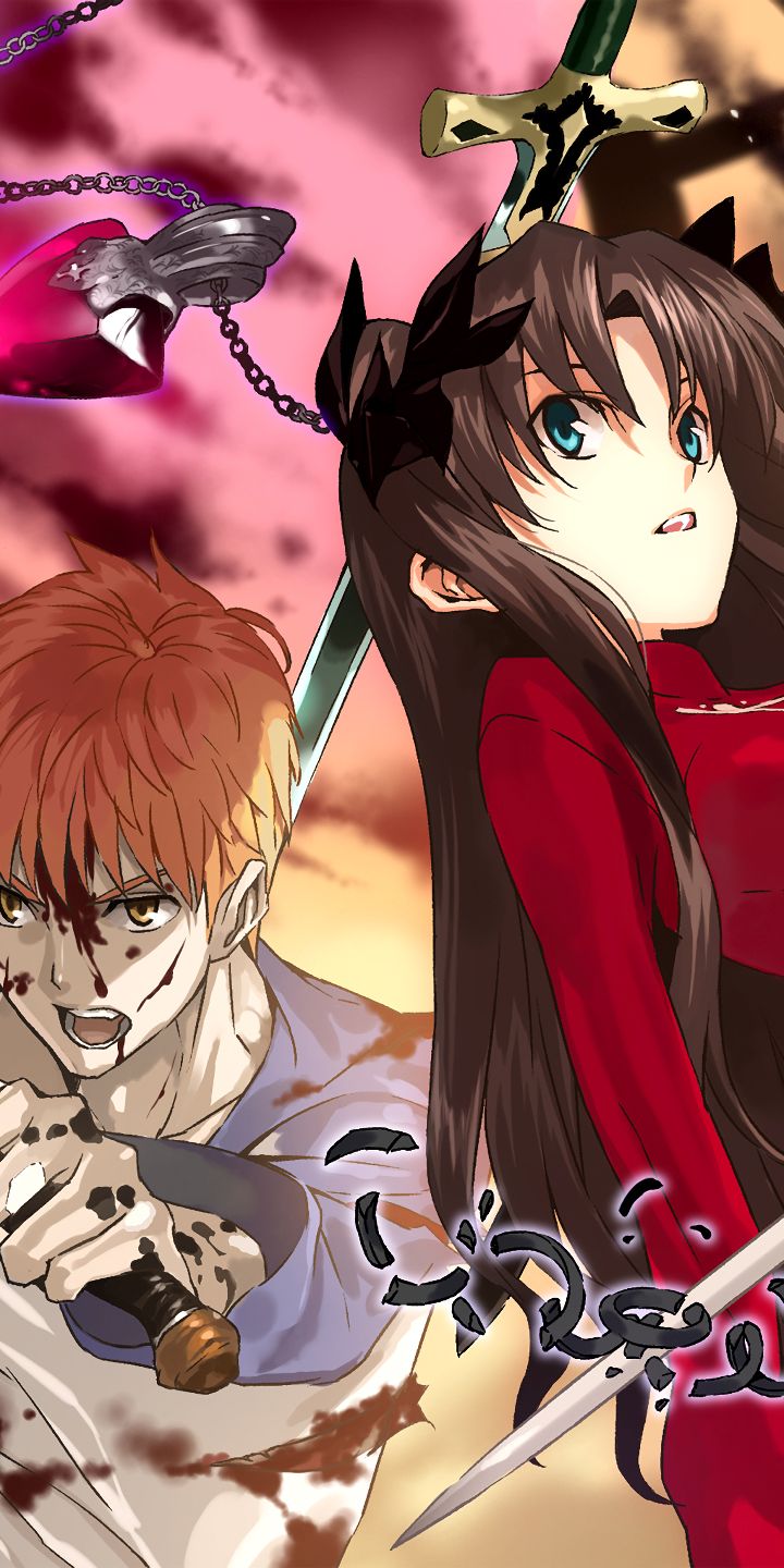 Descarga gratuita de fondo de pantalla para móvil de Animado, Noche De Estancia De Destino, Shiro Emiya, Arquero (Fate/stay Night), Rin Tohsaka, Serie Del Destino.