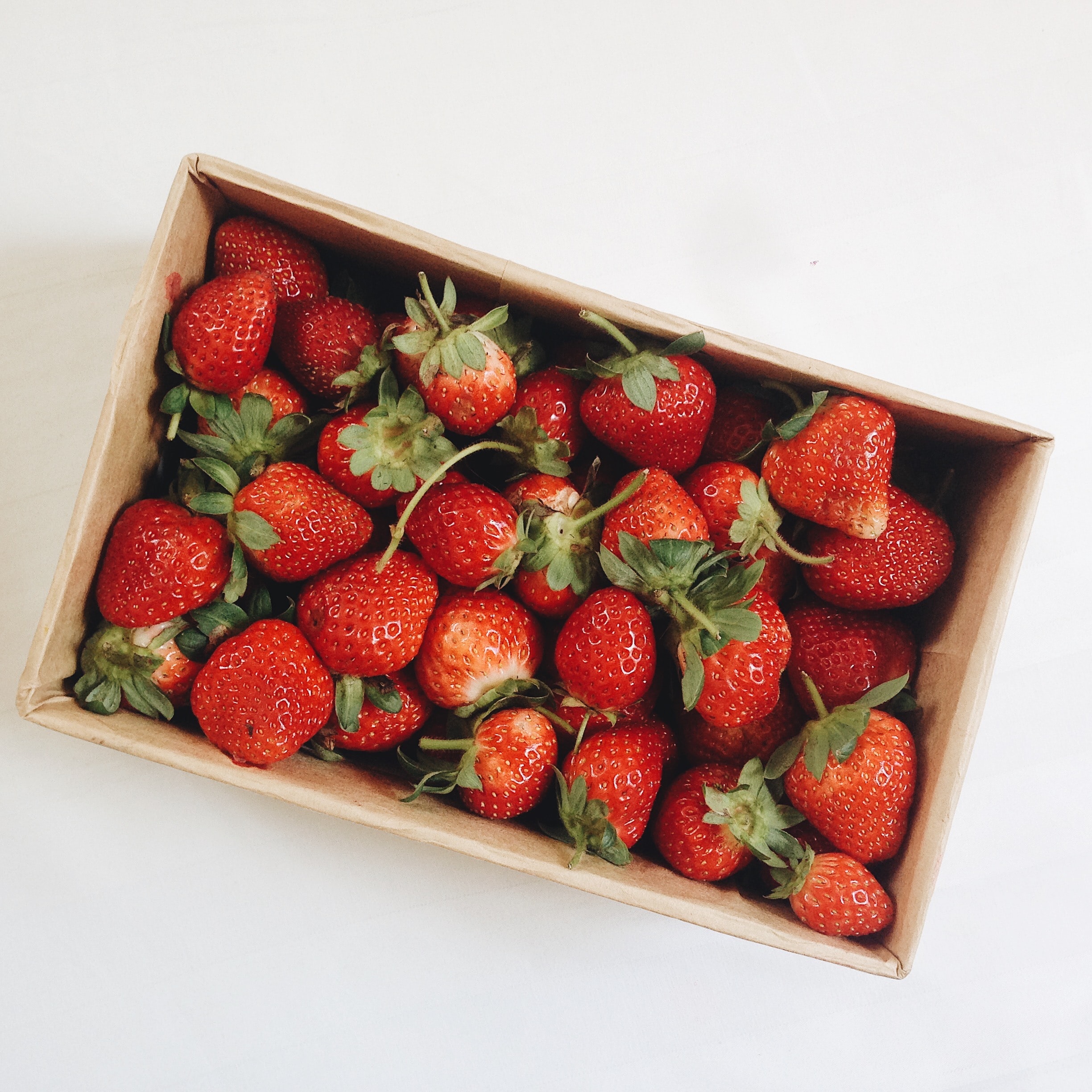 Free download wallpaper Food, Berries, Box, Strawberry, Fruits on your PC desktop
