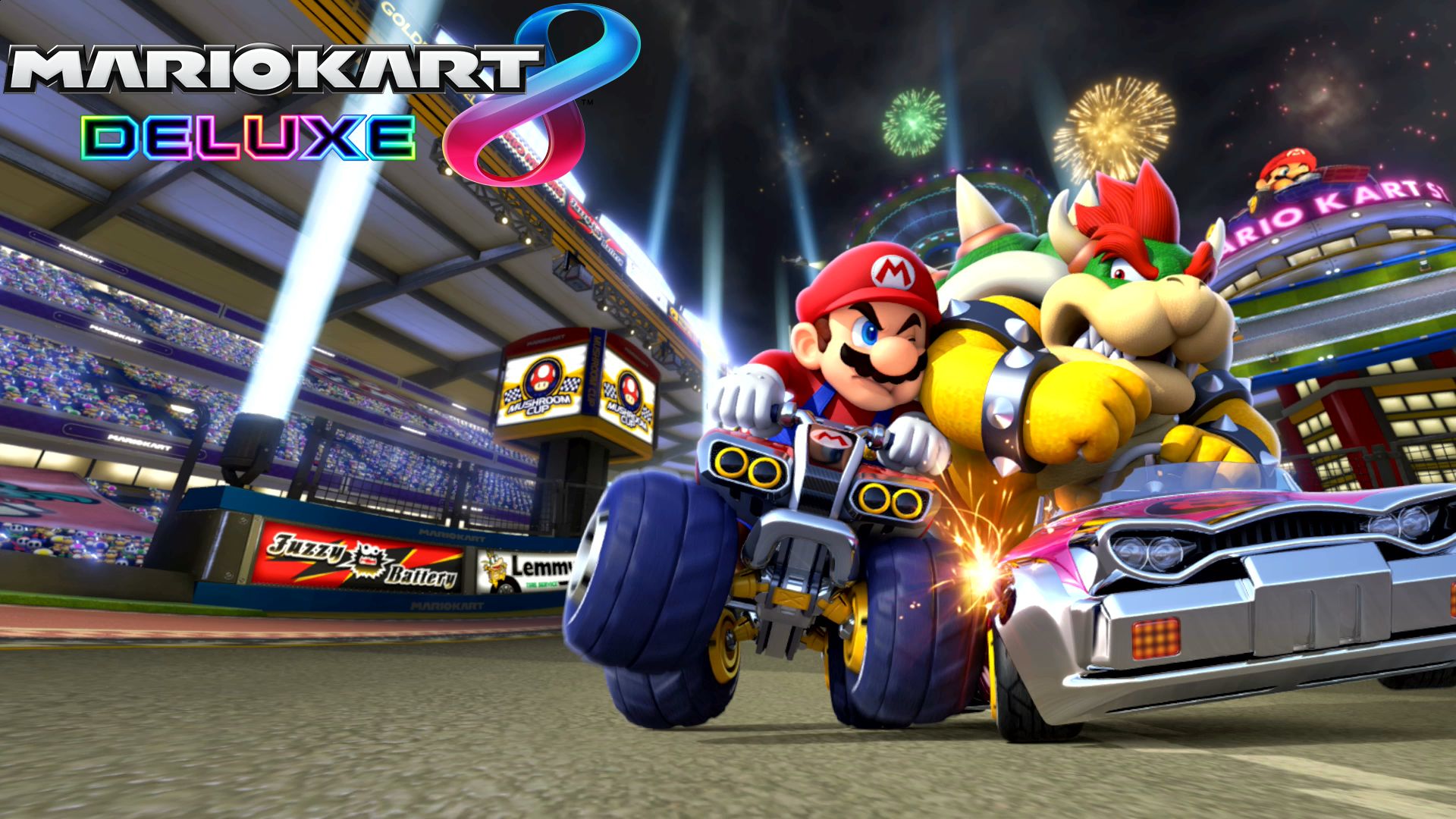 Завантажити шпалери Mario Kart 8 Deluxe на телефон безкоштовно