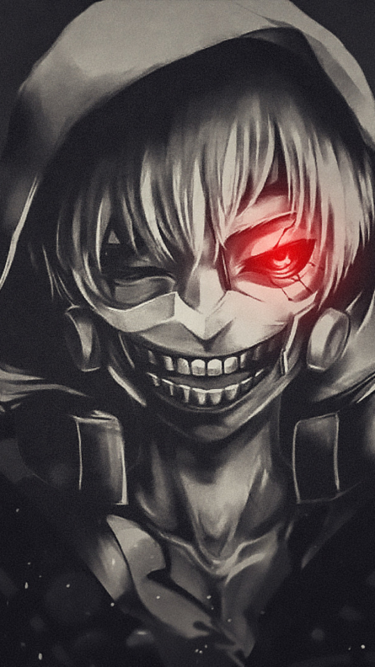 Handy-Wallpaper Animes, Ken Kanek, Tokyo Ghoul kostenlos herunterladen.