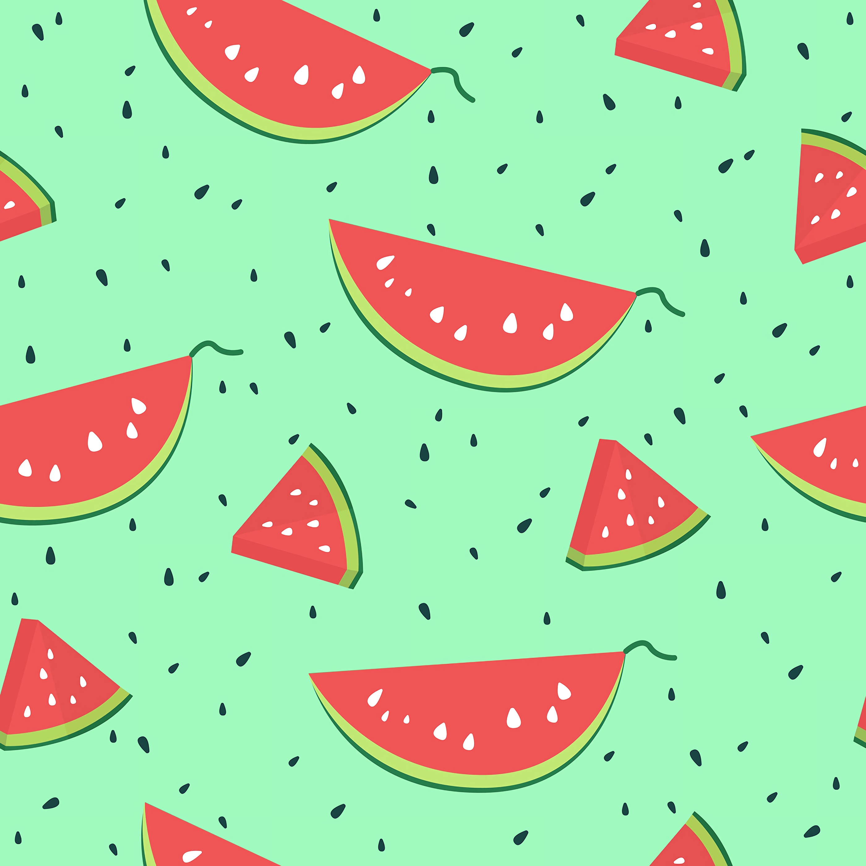 Die besten Wassermelonen-Hintergründe für den Telefonbildschirm