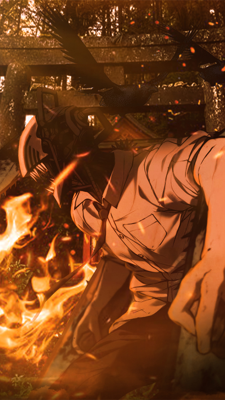 Descarga gratuita de fondo de pantalla para móvil de Animado, Chainsaw Man, Denji (Hombre Motosierra).