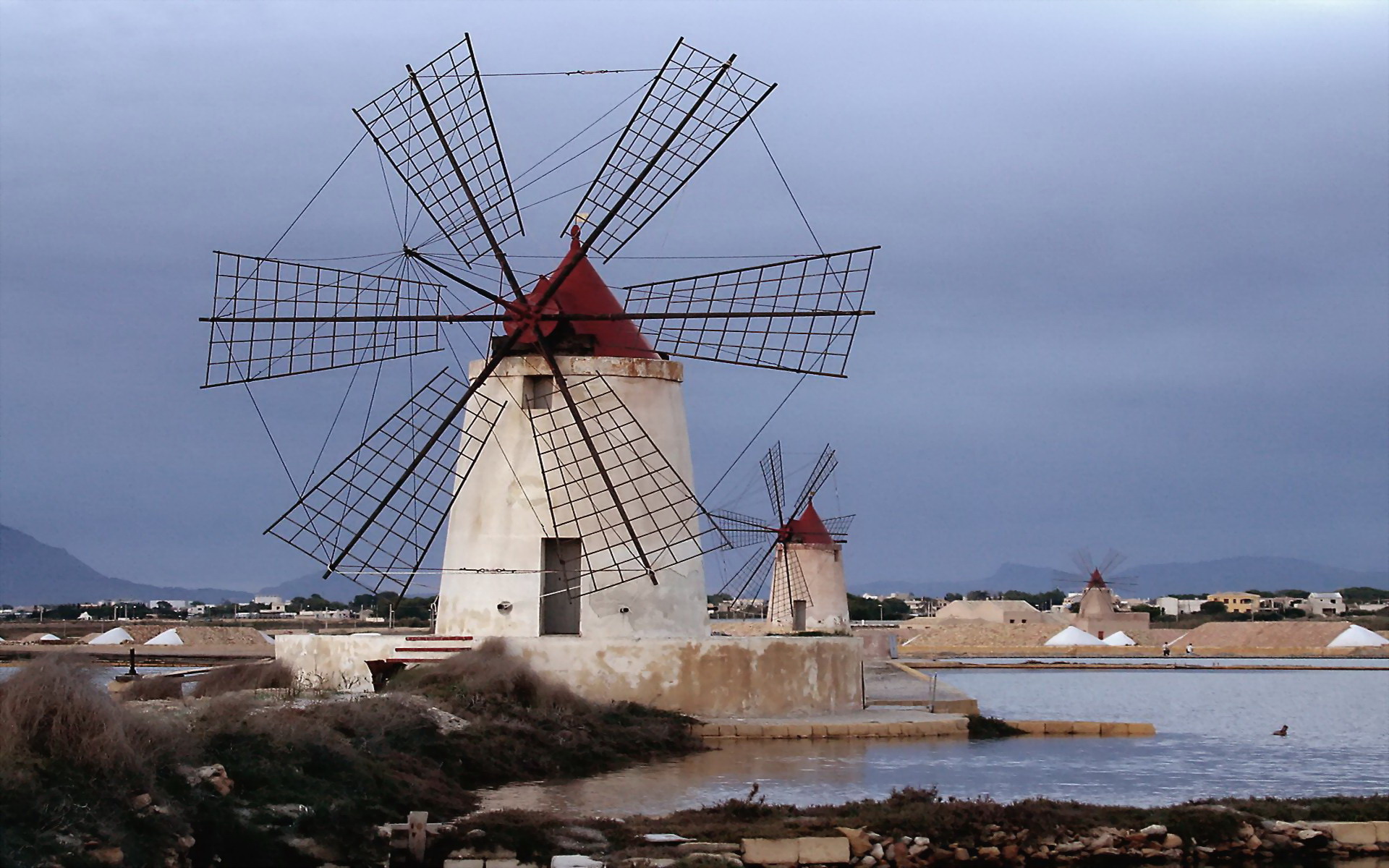 Handy-Wallpaper Windmühle, Menschengemacht kostenlos herunterladen.