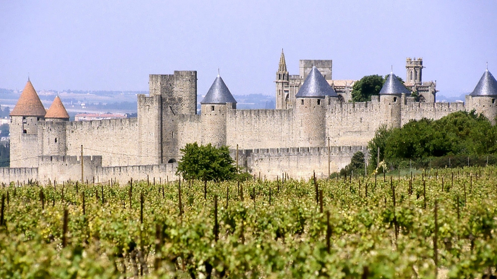 man made, carcassonne, castles