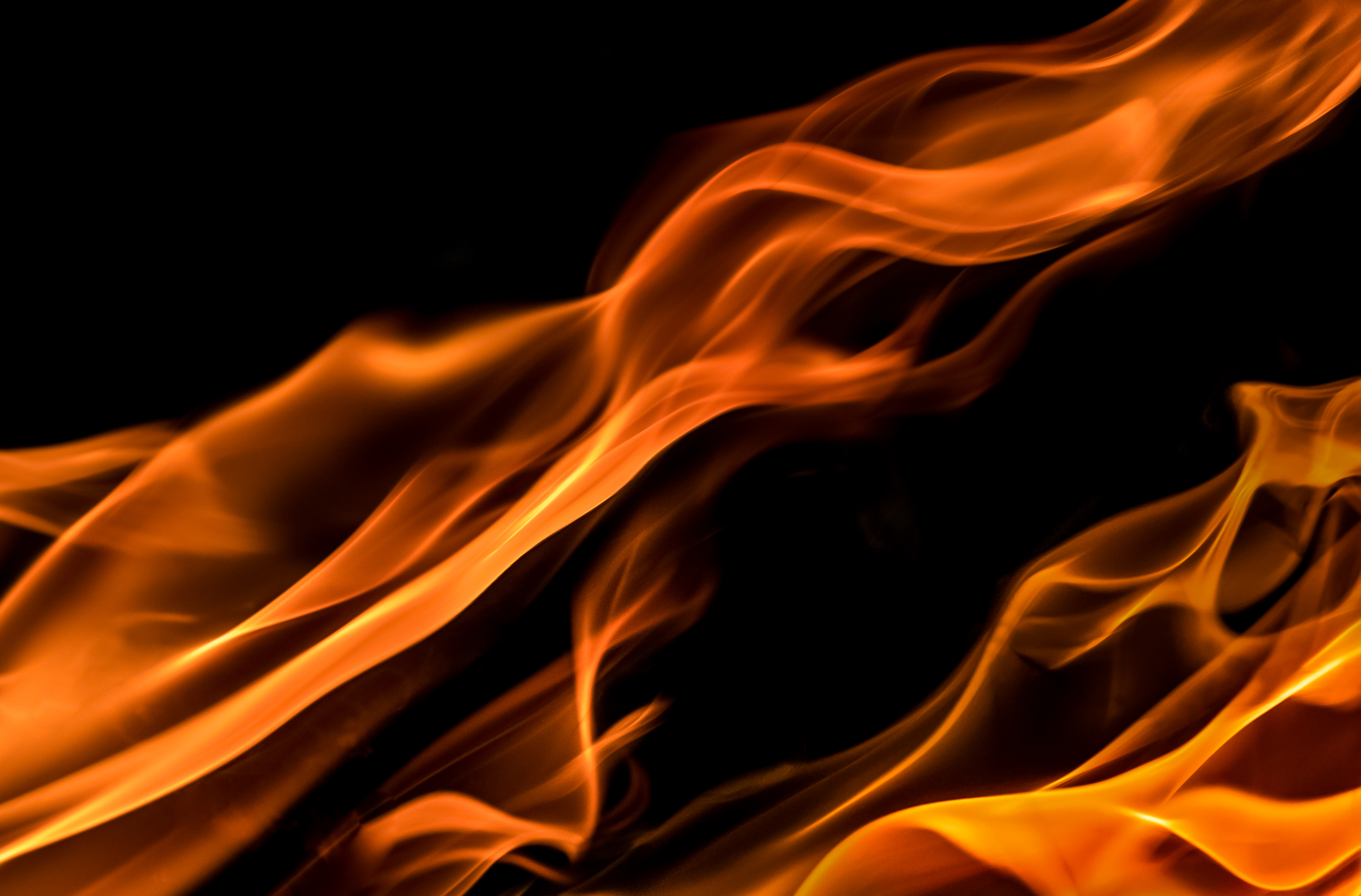 Free download wallpaper Wavy, Abstract, Fire on your PC desktop
