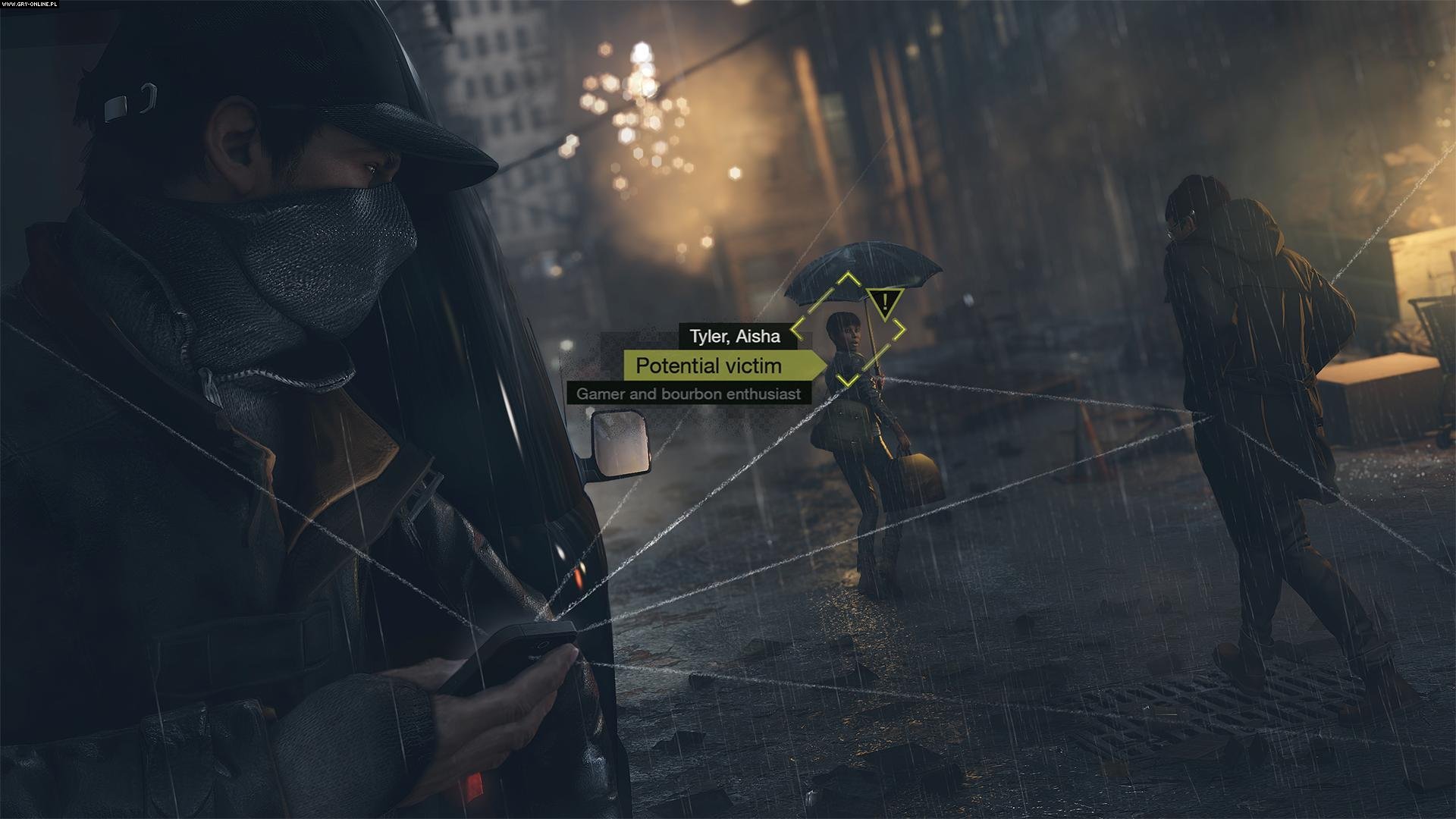 android video game, watch dogs, aiden pearce