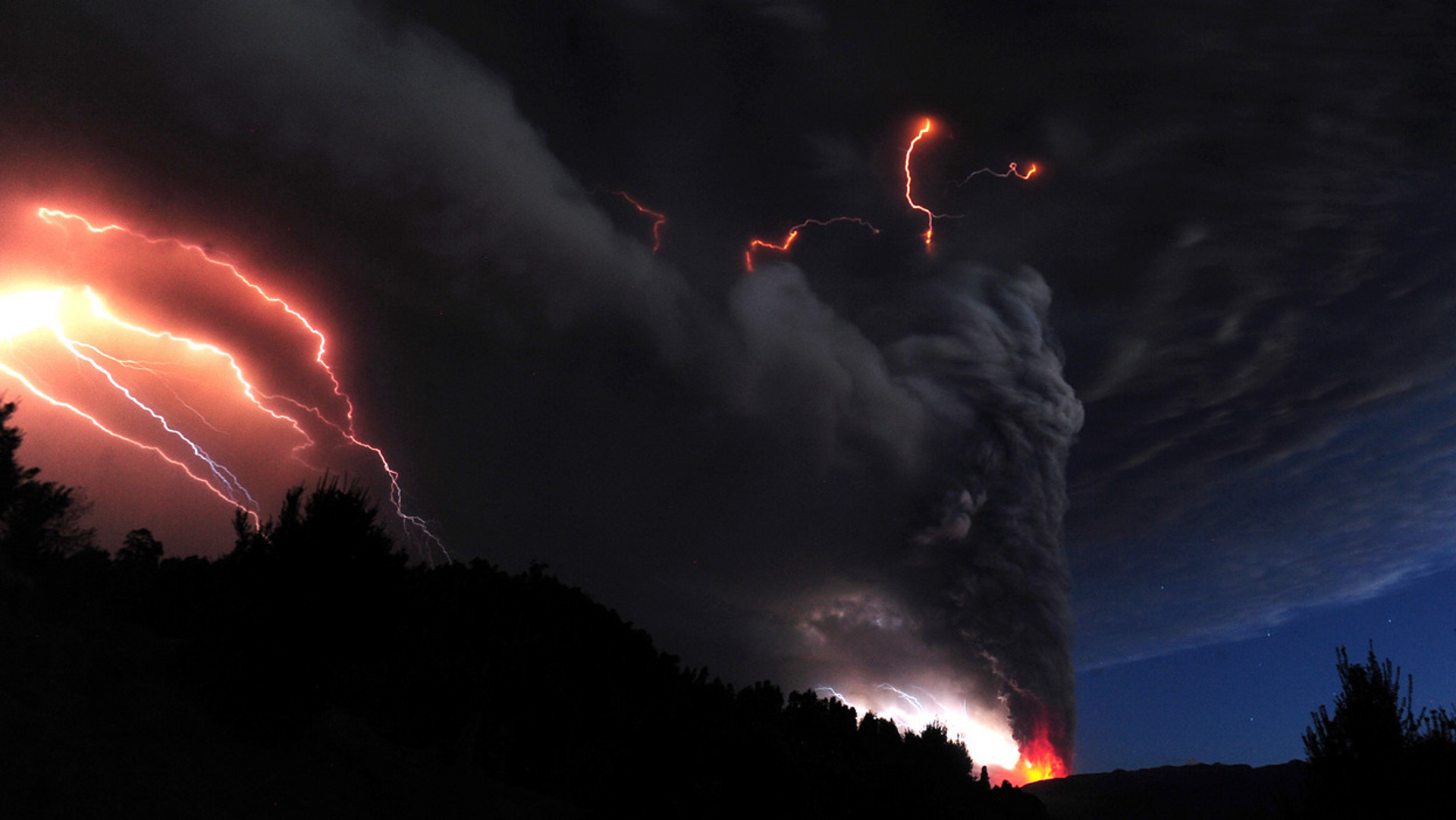 earth, volcano, volcanoes Phone Background
