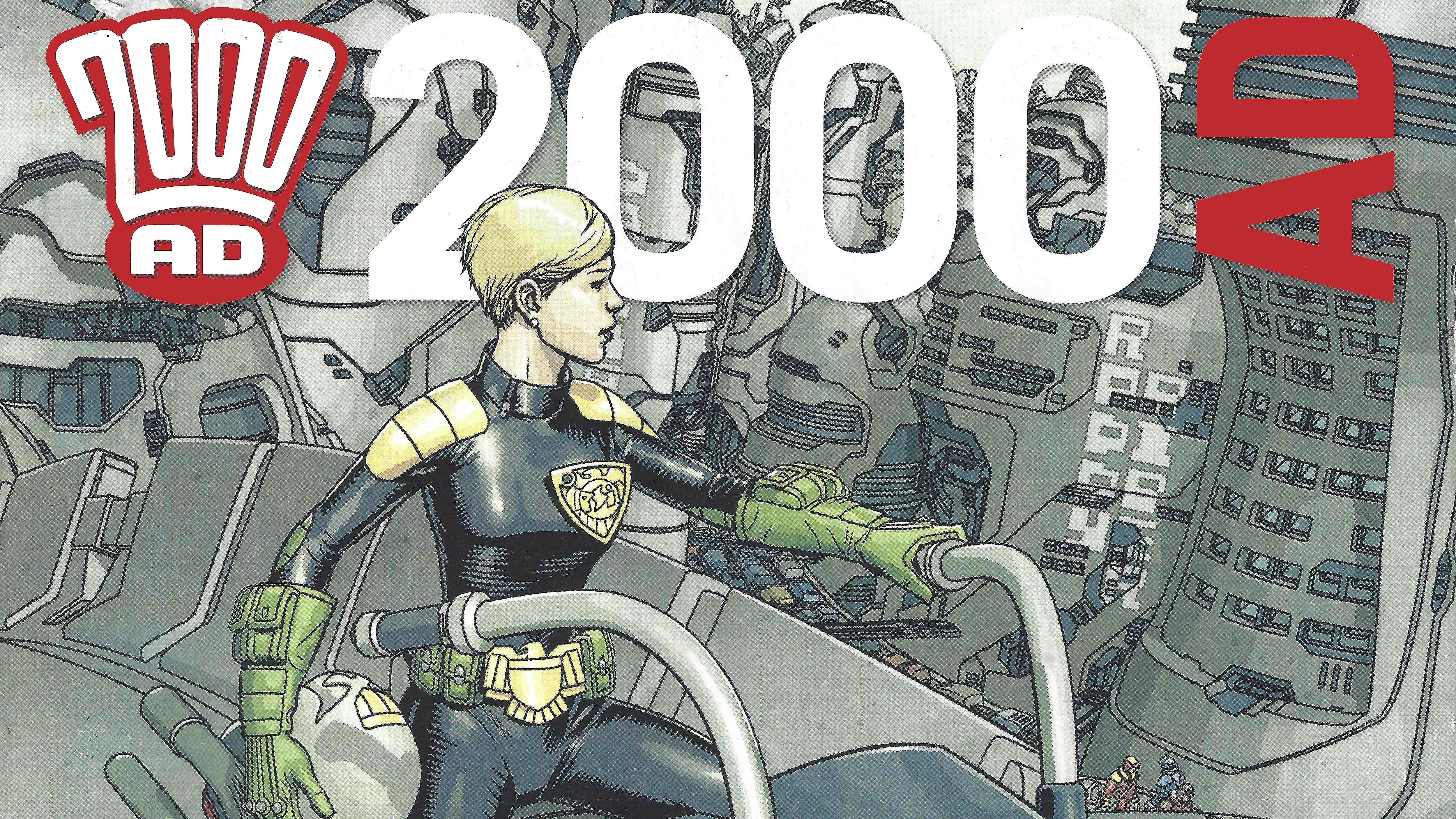 comics, 2000 ad, judge anderson