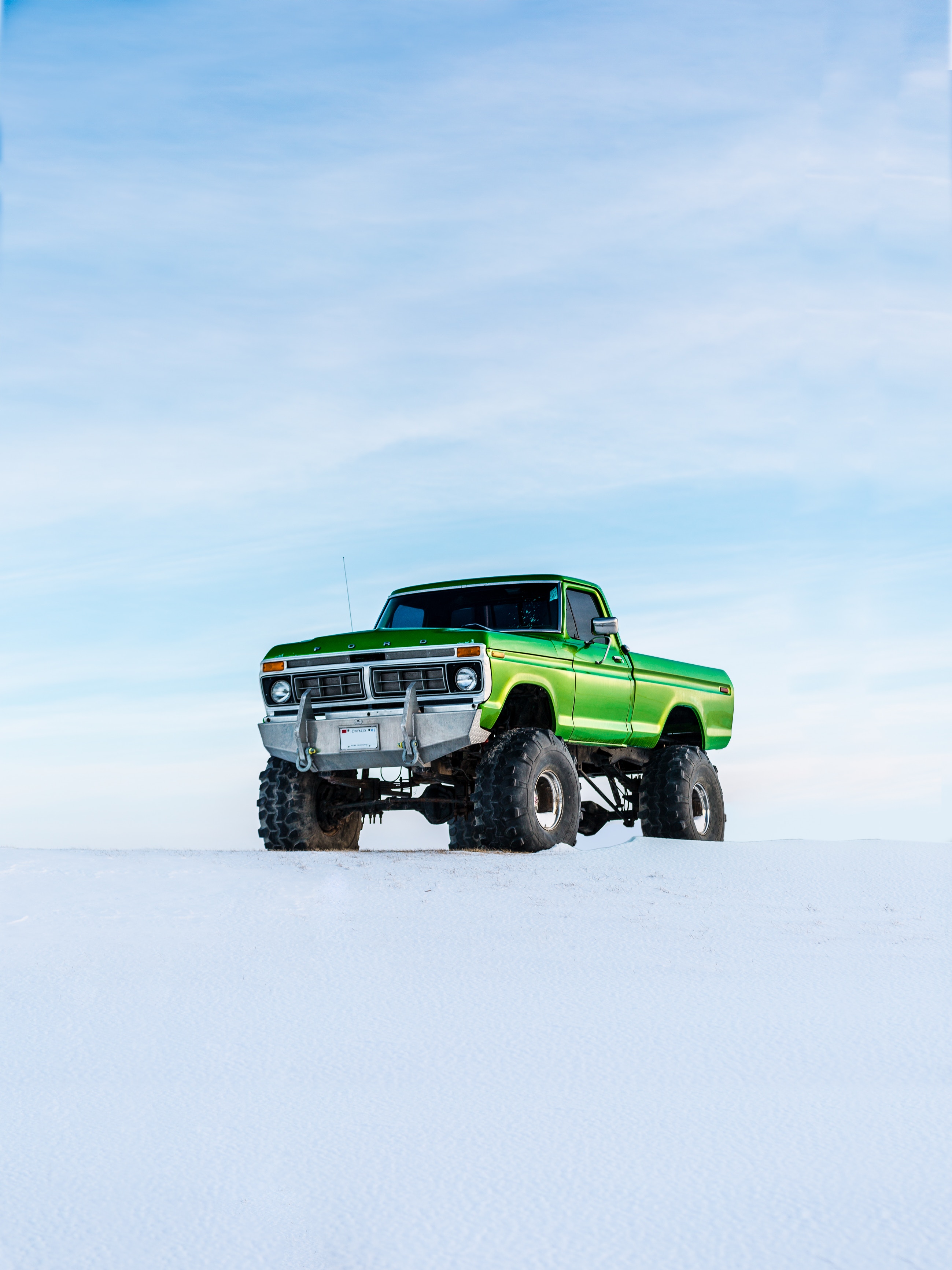 Free download wallpaper Snow, Side View, Cars, Suv on your PC desktop