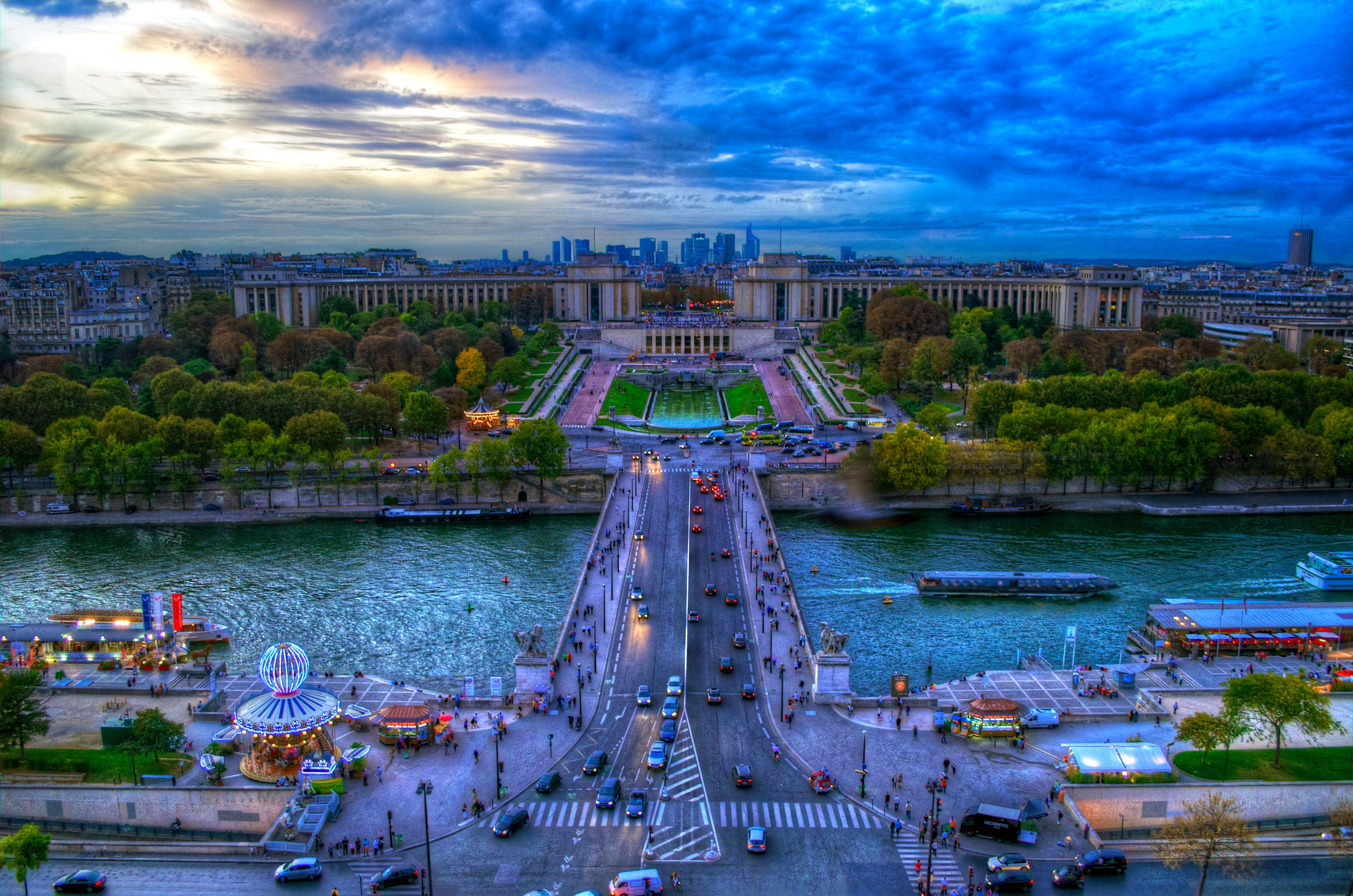 Descarga gratis la imagen París, Ciudad, Francia, Paisaje Urbano, Hdr, Fotografía, Carretera en el escritorio de tu PC
