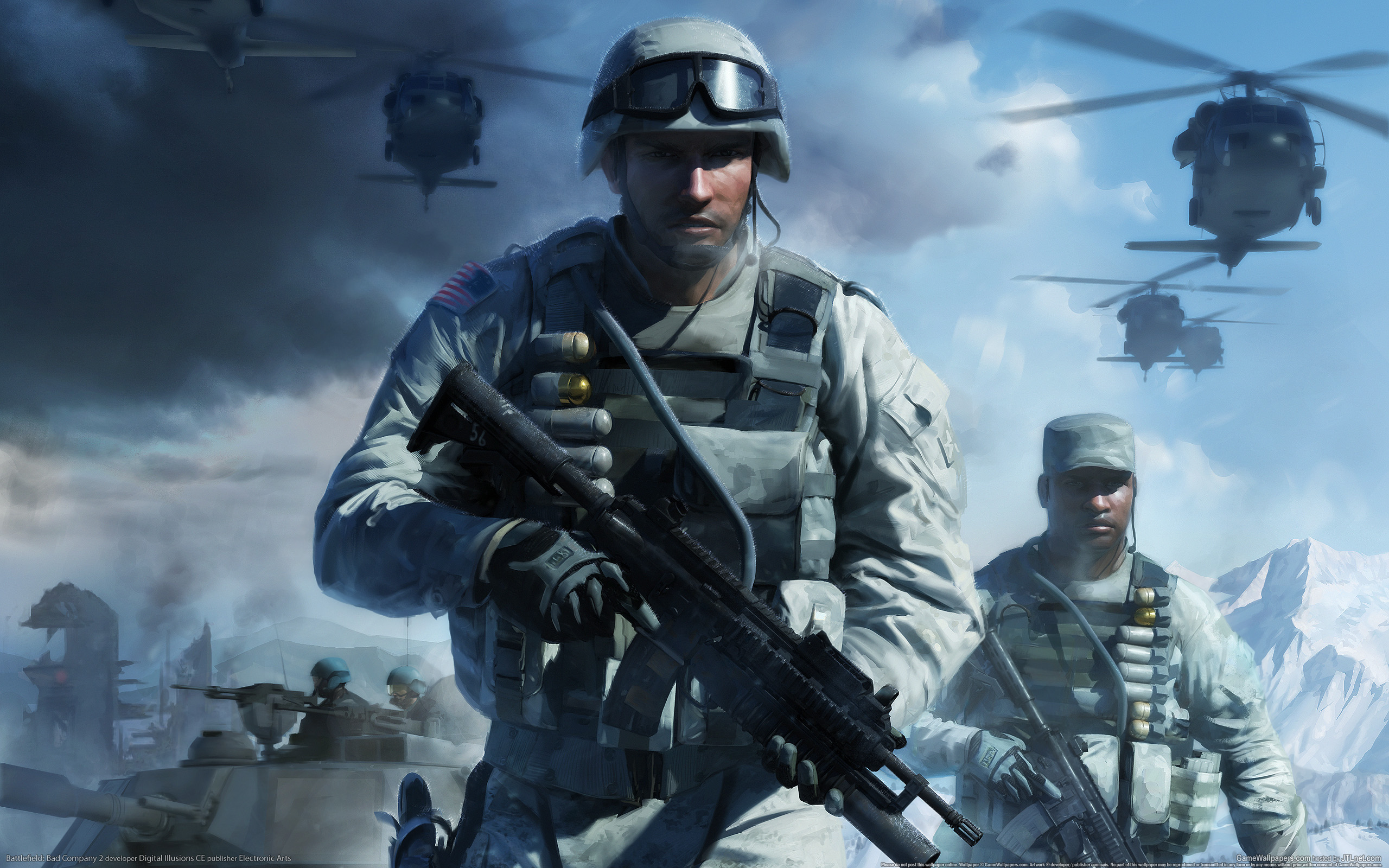 Melhores papéis de parede de Battlefield: Bad Company 2 para tela do telefone