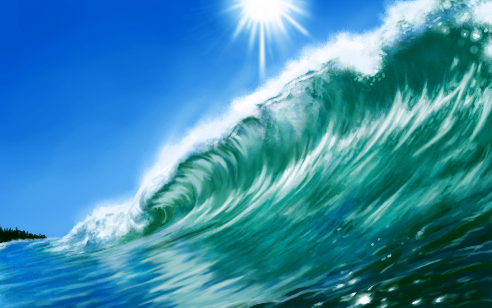 無料モバイル壁紙海洋, 芸術的をダウンロードします。