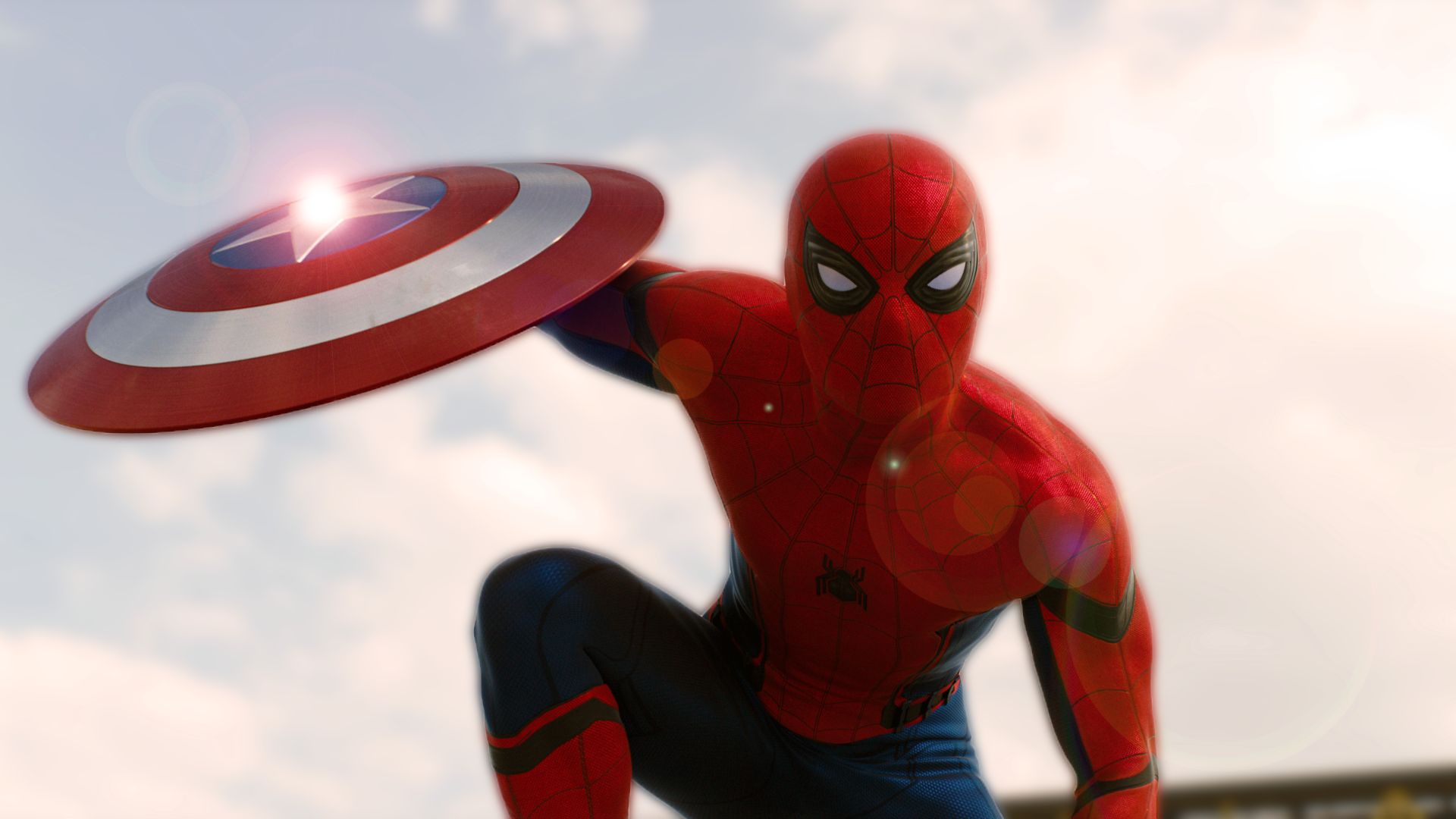 Free download wallpaper Spider Man, Captain America, Movie, Captain America: Civil War on your PC desktop