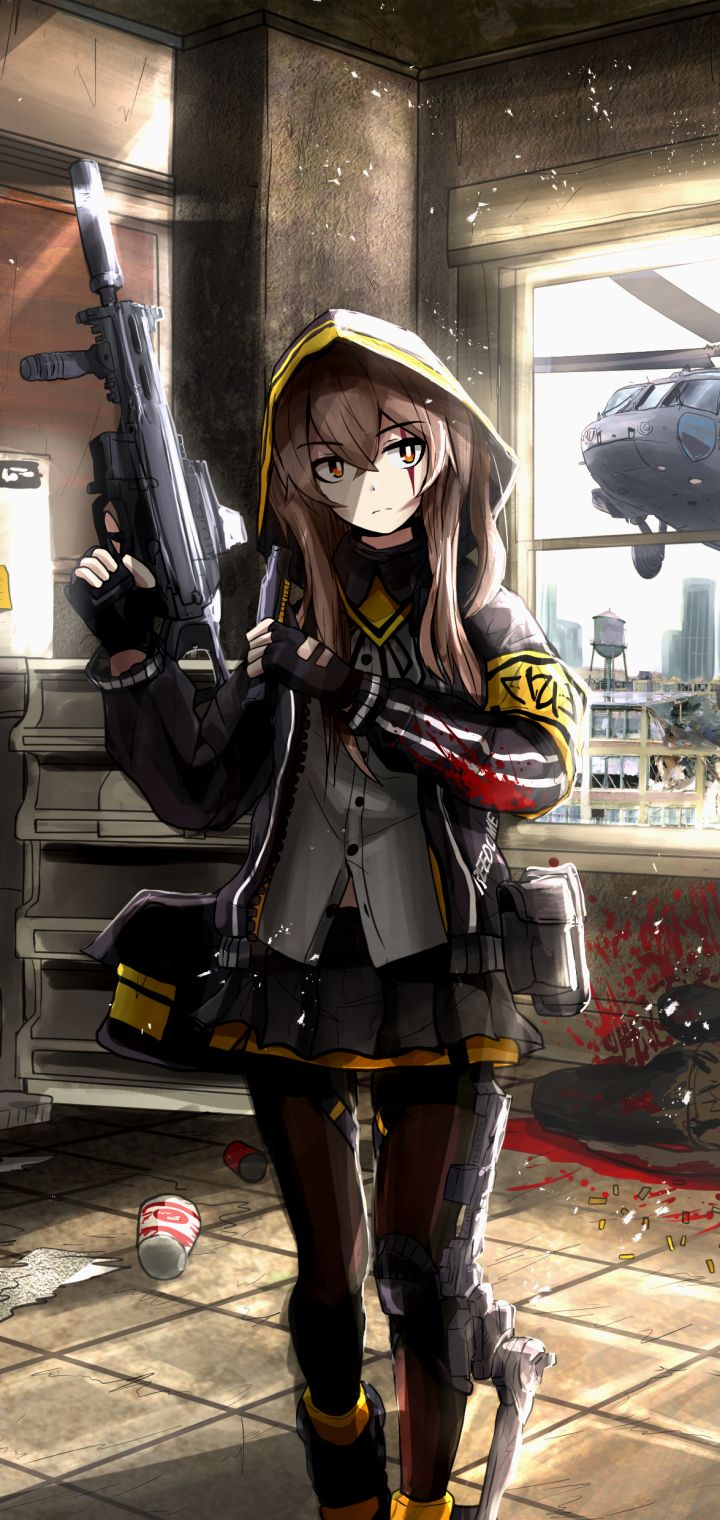 Handy-Wallpaper Computerspiele, Girls' Frontline, Ump45 (Mädchen Frontline) kostenlos herunterladen.