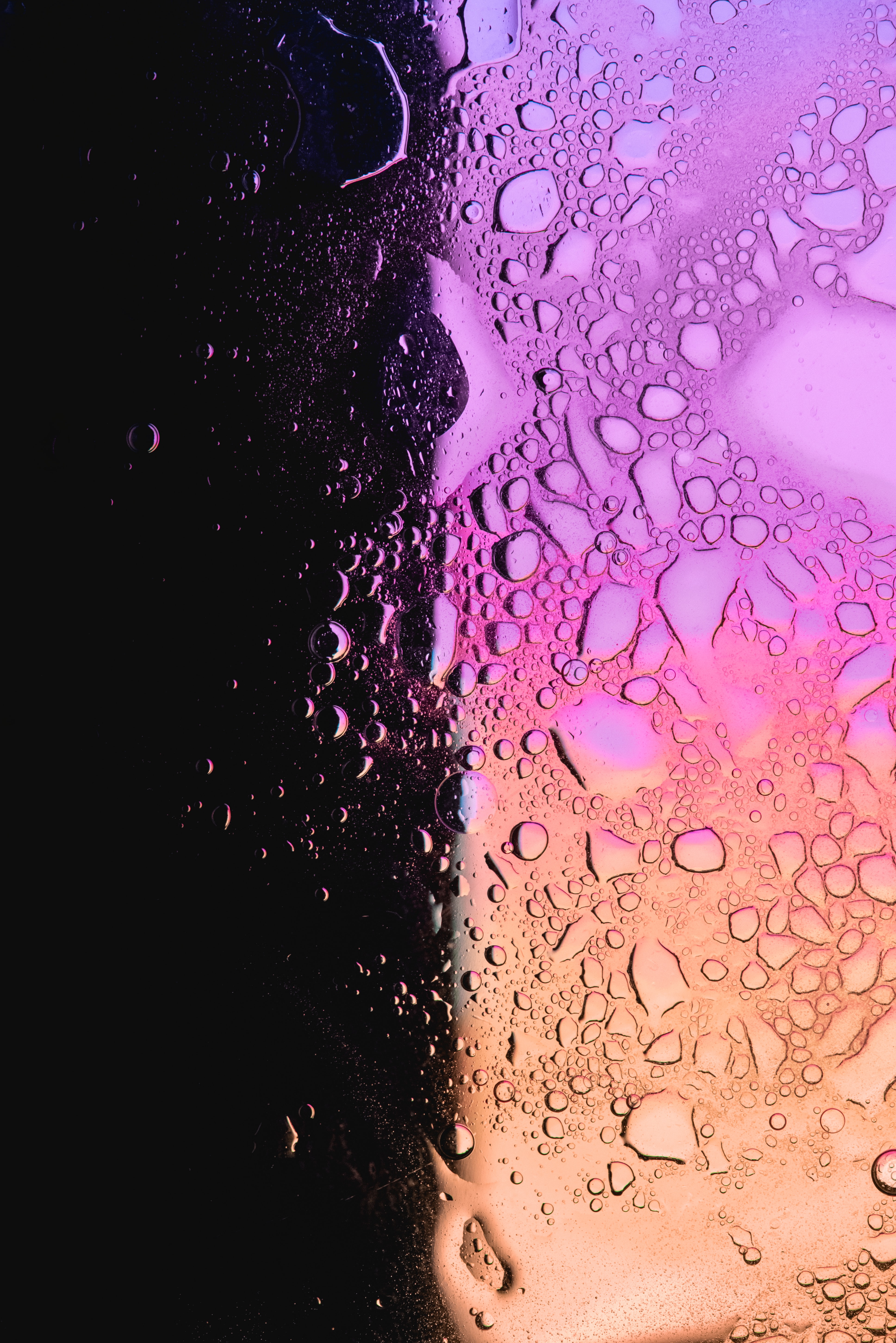 Download mobile wallpaper Drops, Dark, Gradient, Abstract for free.