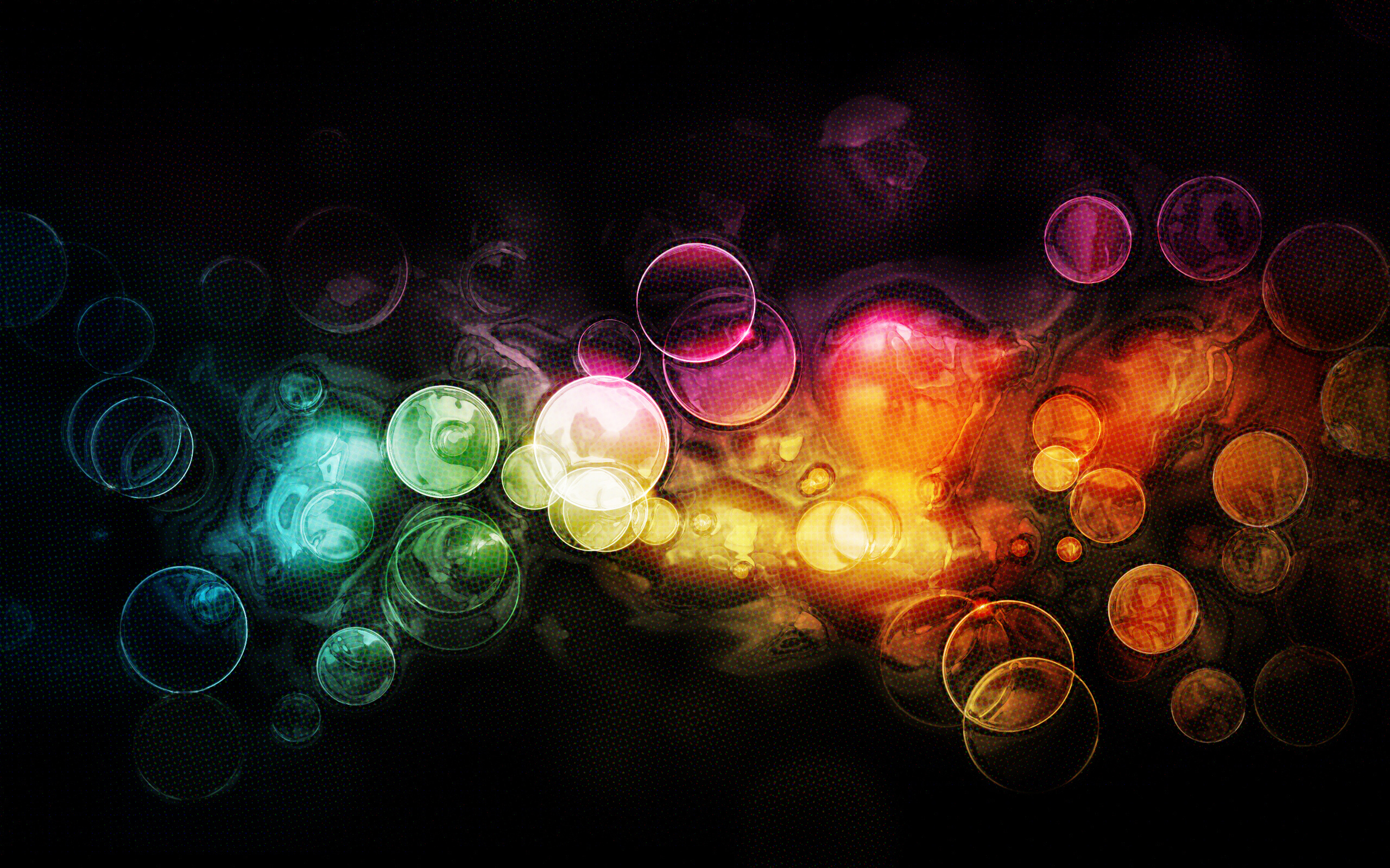 573516 скачать картинку пузыри, красочный, художественные, цвета, круг - обои и заставки бесплатно