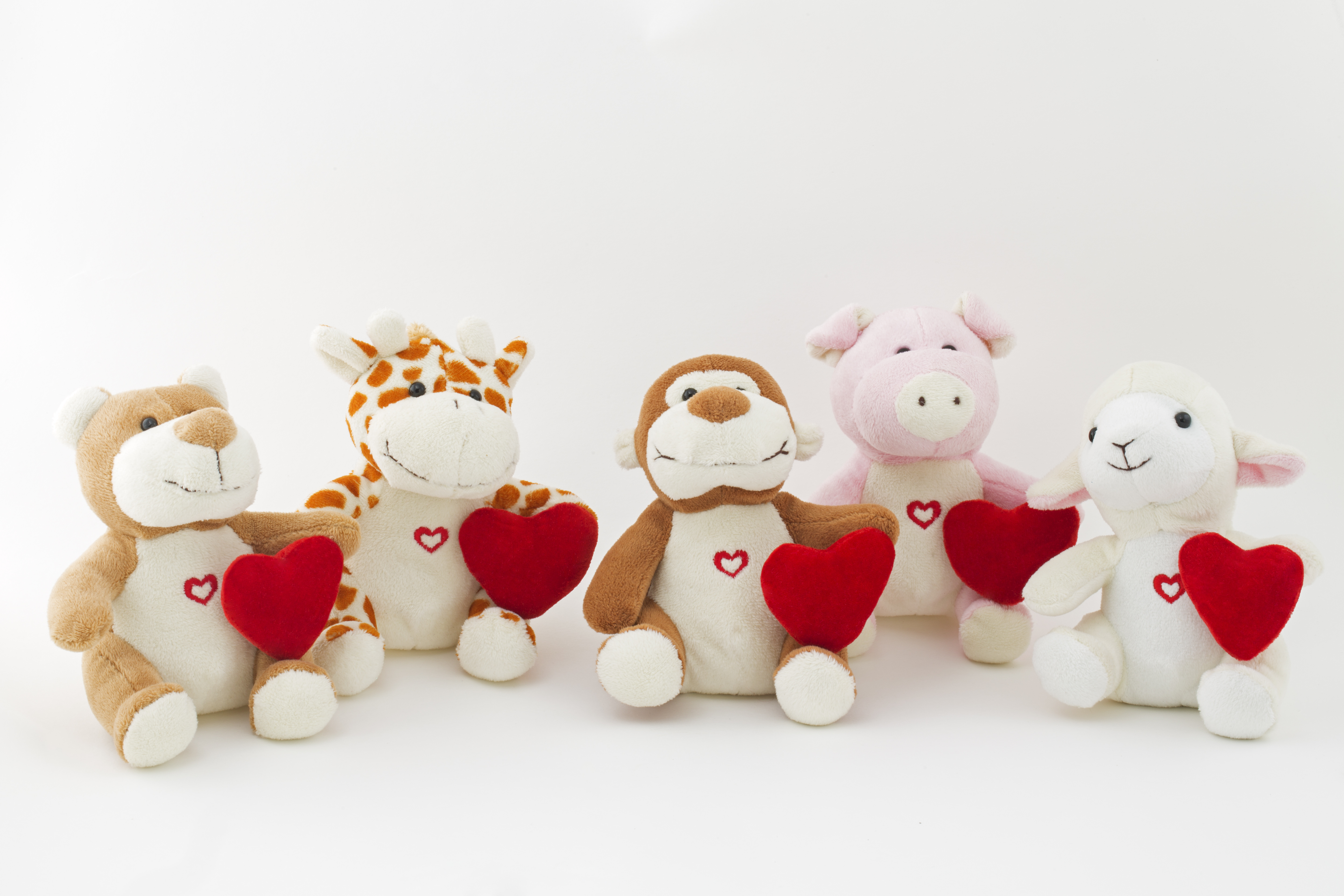 Download mobile wallpaper Heart, Man Made, Stuffed Animal for free.