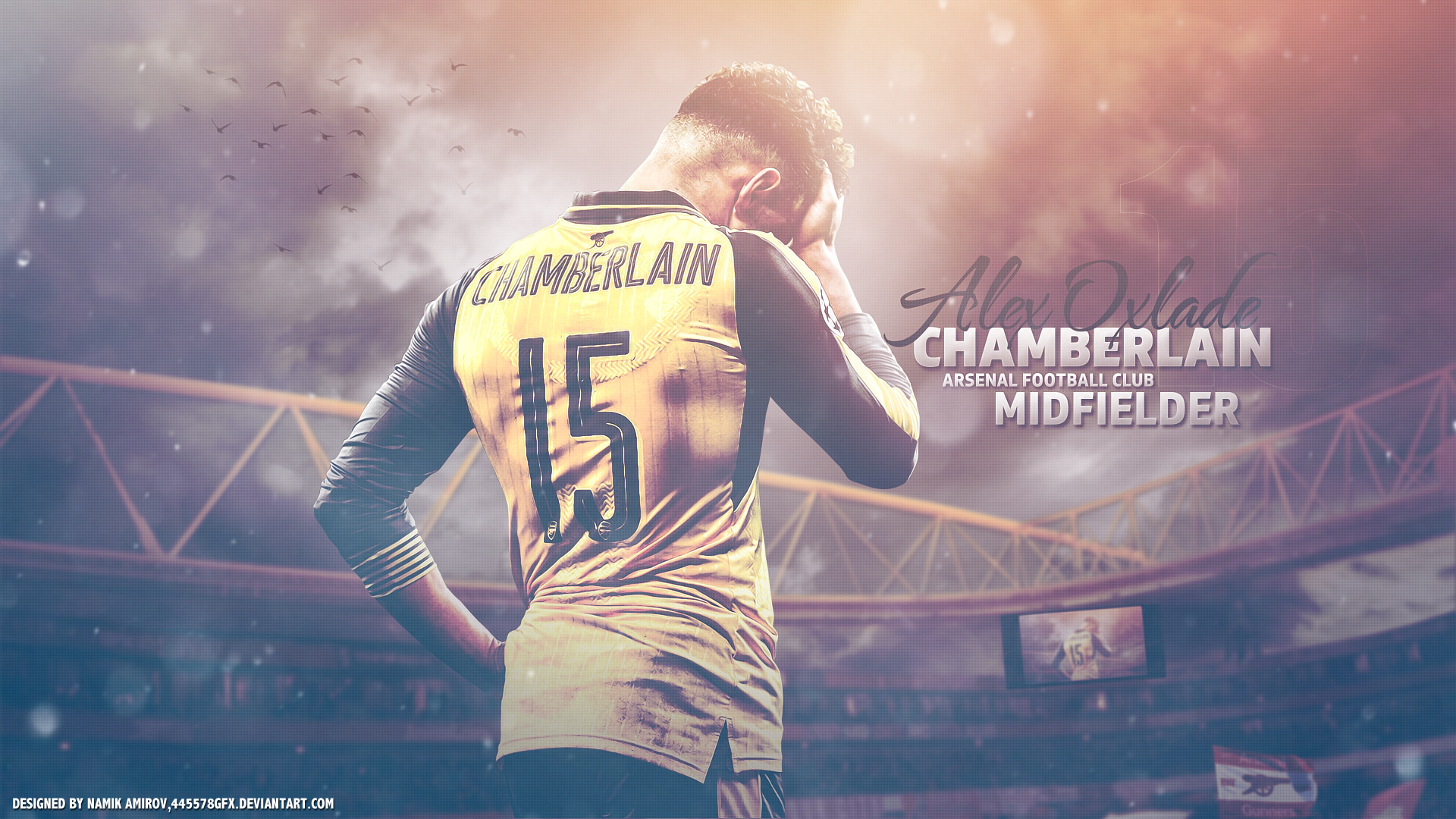 Descarga gratuita de fondo de pantalla para móvil de Fútbol, Deporte, Arsenal Fc, Alex Oxlade Chamberlain.