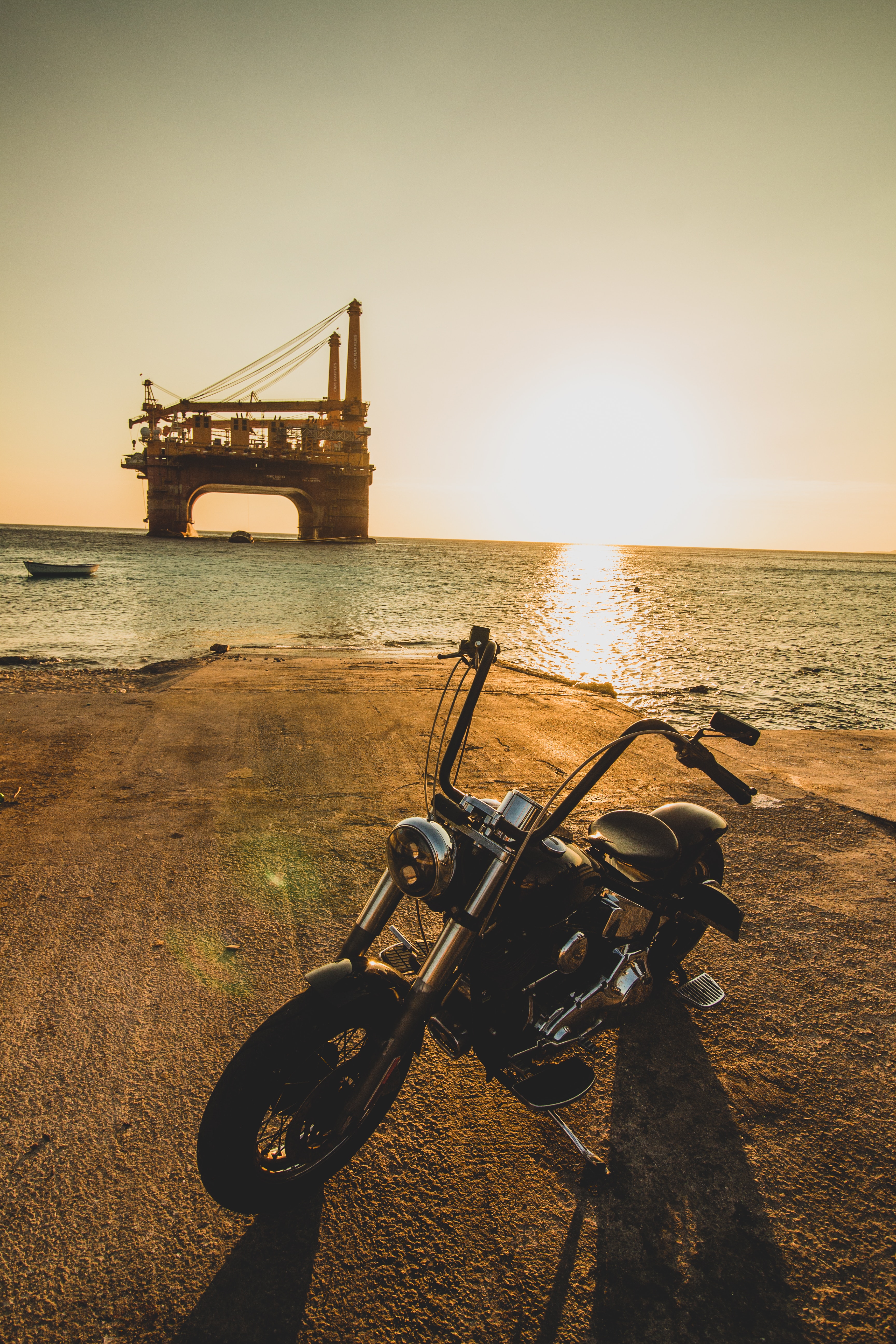 Free download wallpaper Chopper, Motorcycles, Motorcycle, Bike, Beach on your PC desktop