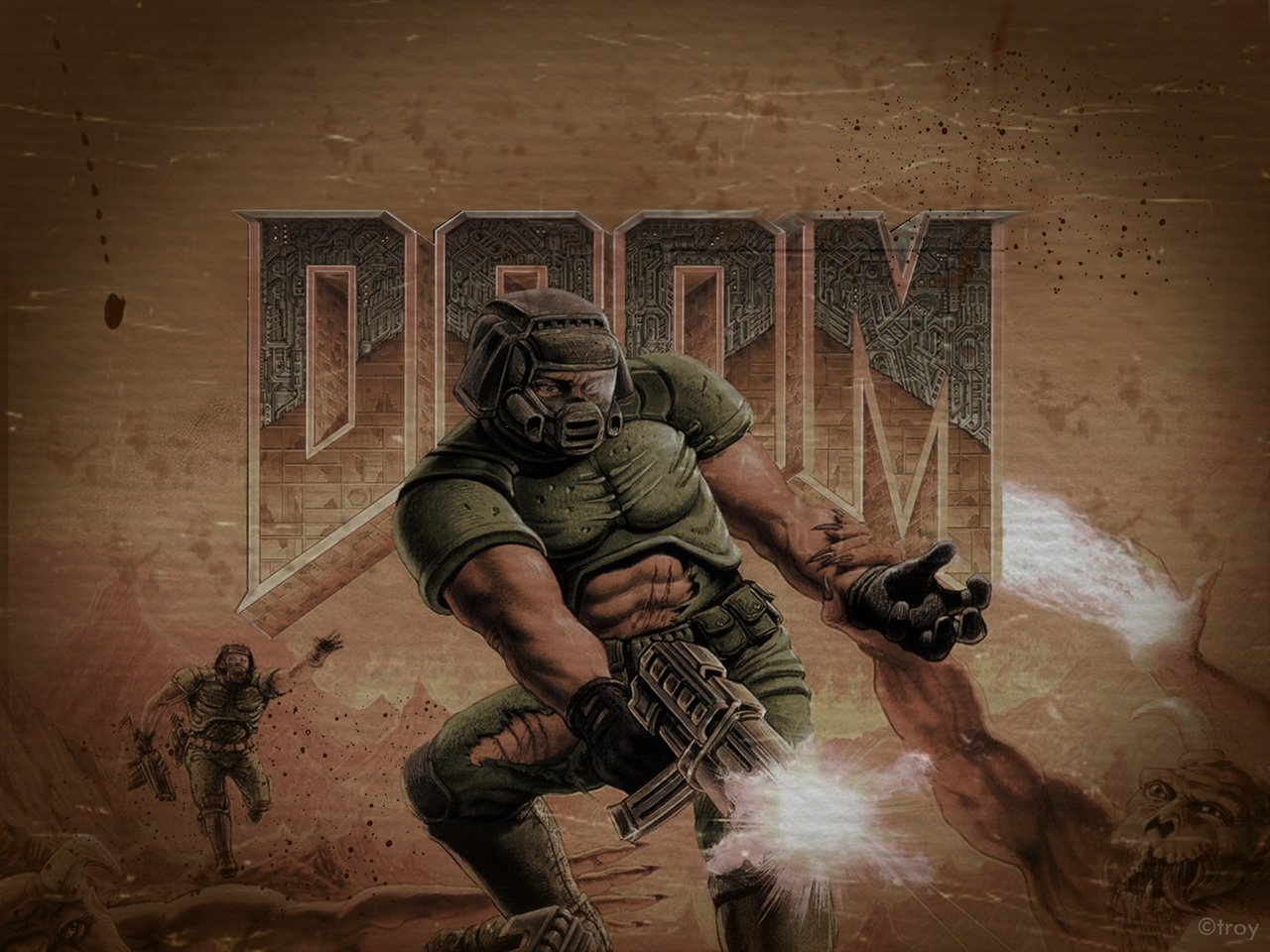 Download mobile wallpaper Doom, Video Game for free.