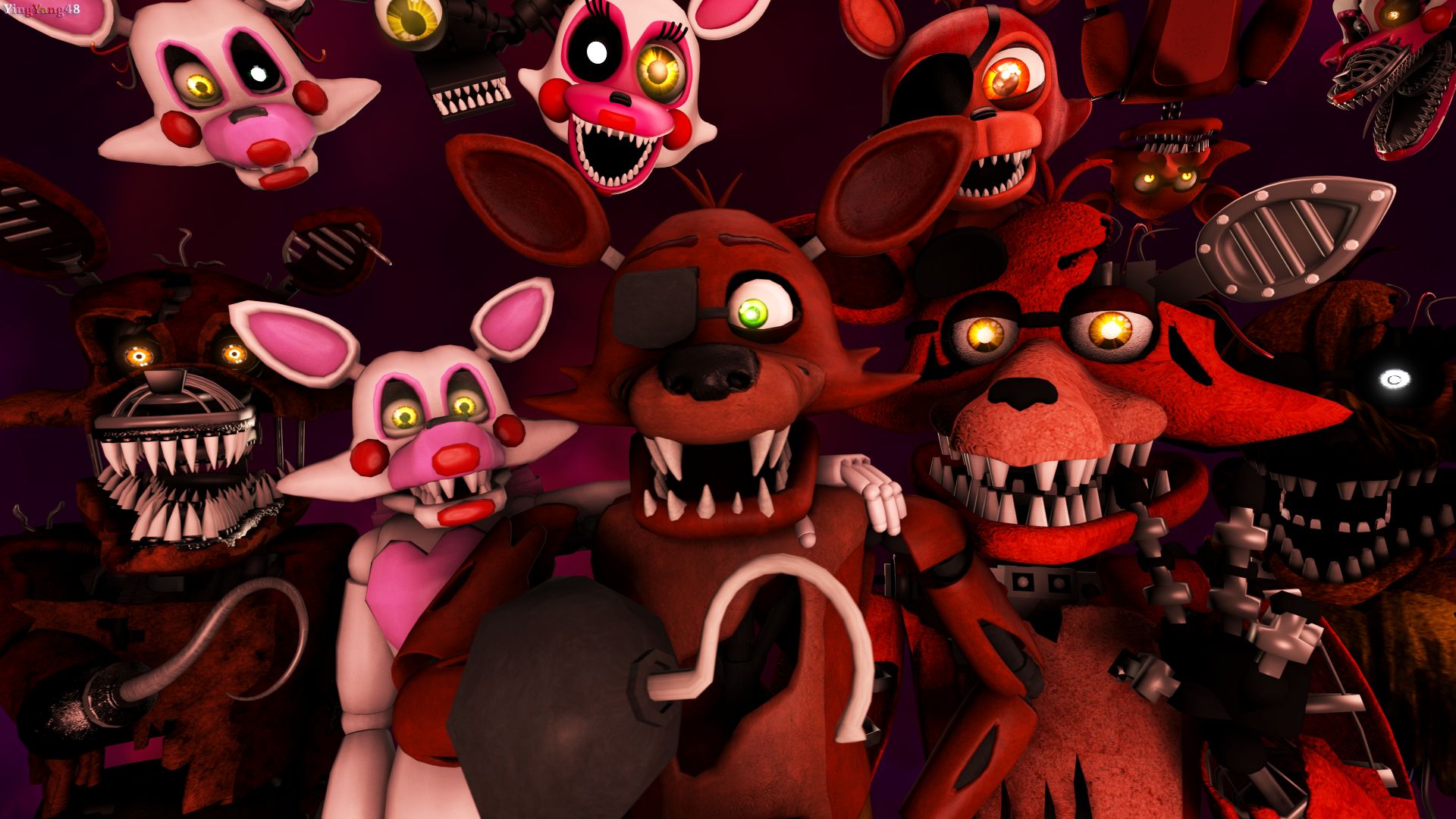 Téléchargez des papiers peints mobile Jeux Vidéo, Five Nights At Freddy's gratuitement.