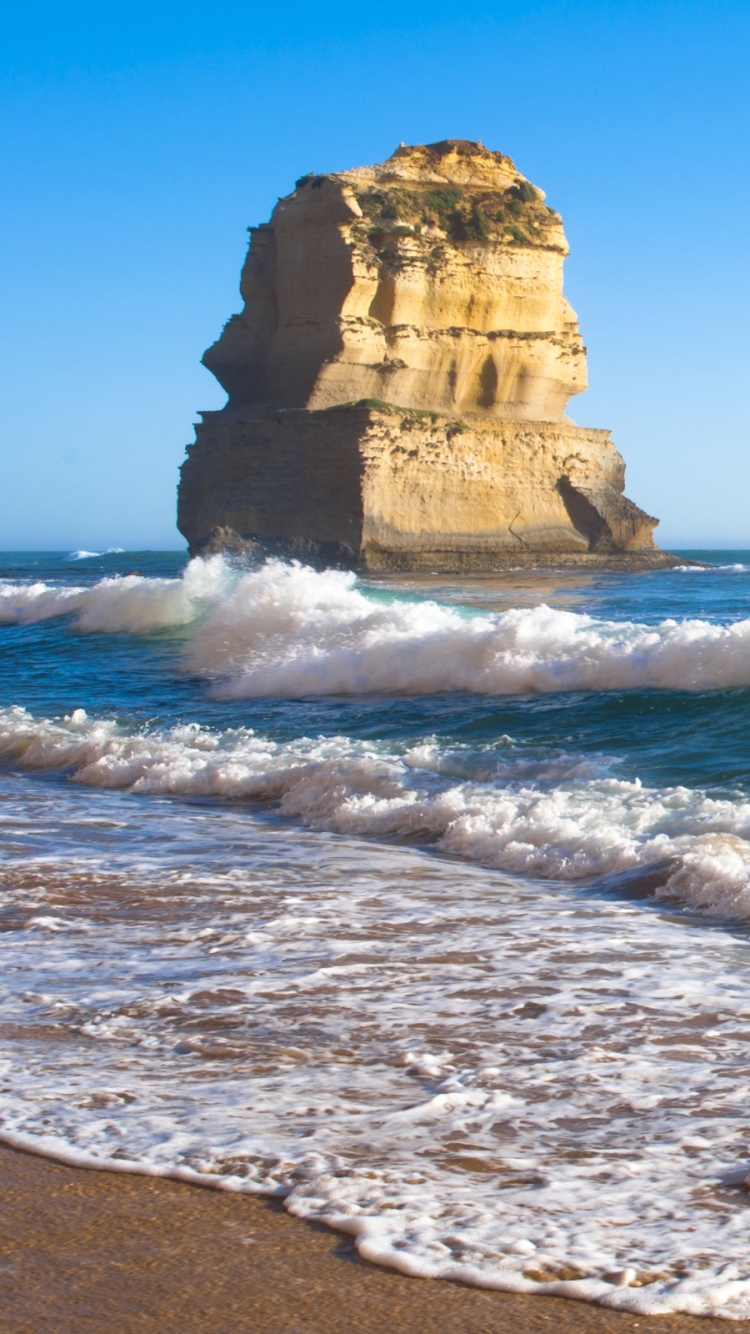 Descarga gratuita de fondo de pantalla para móvil de Cielo, Playa, Tierra/naturaleza, Los Doce Apóstoles.