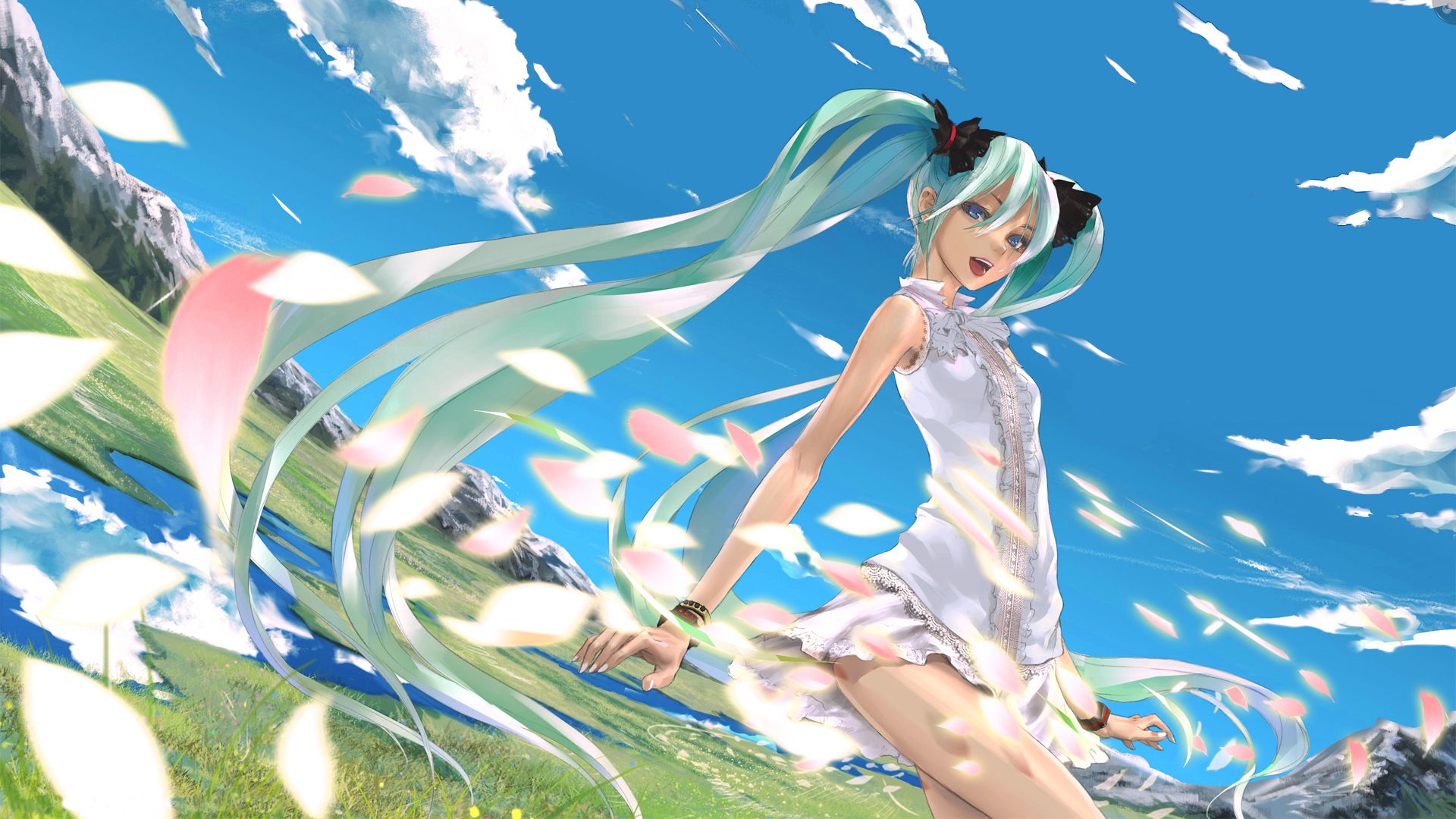 Handy-Wallpaper Vocaloid, Hatsune Miku, Animes kostenlos herunterladen.