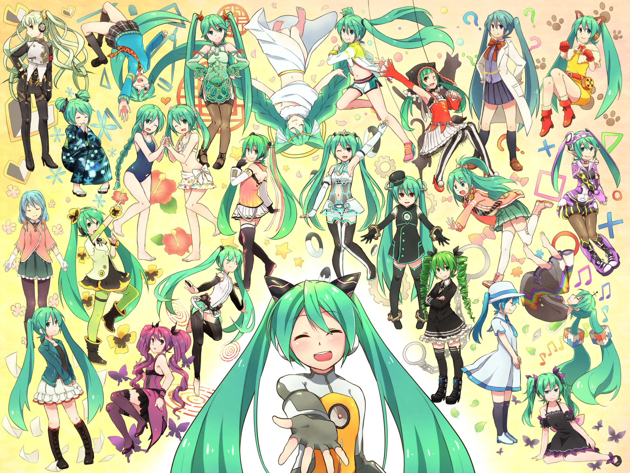 Laden Sie das Vocaloid, Hatsune Miku, Animes, Projekt Diva-Bild kostenlos auf Ihren PC-Desktop herunter