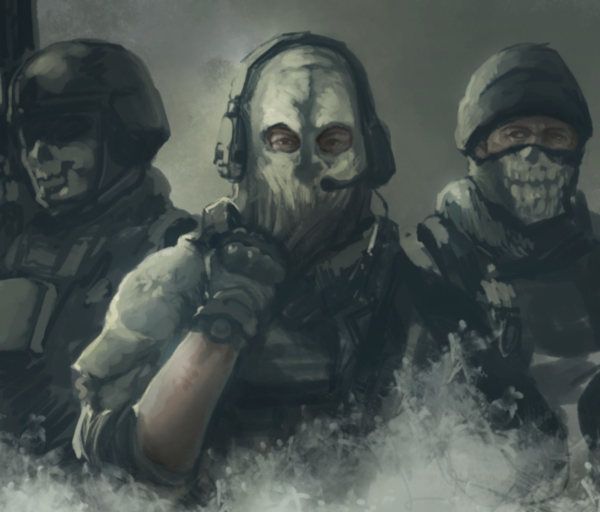 Handy-Wallpaper Soldat, Ruf Der Pflicht, Computerspiele, Call Of Duty: Ghosts kostenlos herunterladen.