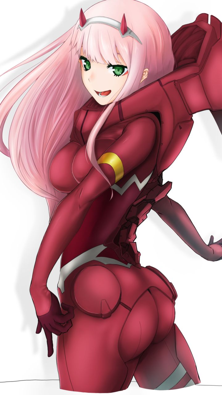 Handy-Wallpaper Animes, Darling In The Franxx, Zero Two (Liebling Im Franxx) kostenlos herunterladen.