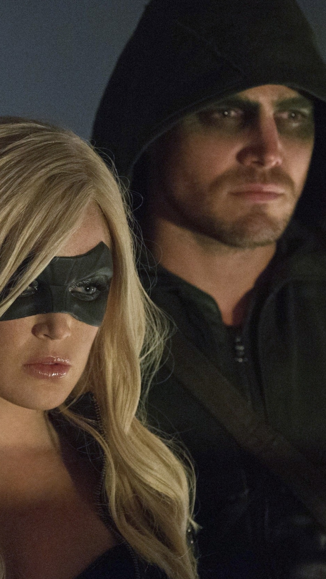Download mobile wallpaper Arrow, Tv Show, Black Canary, Stephen Amell, Caity Lotz for free.