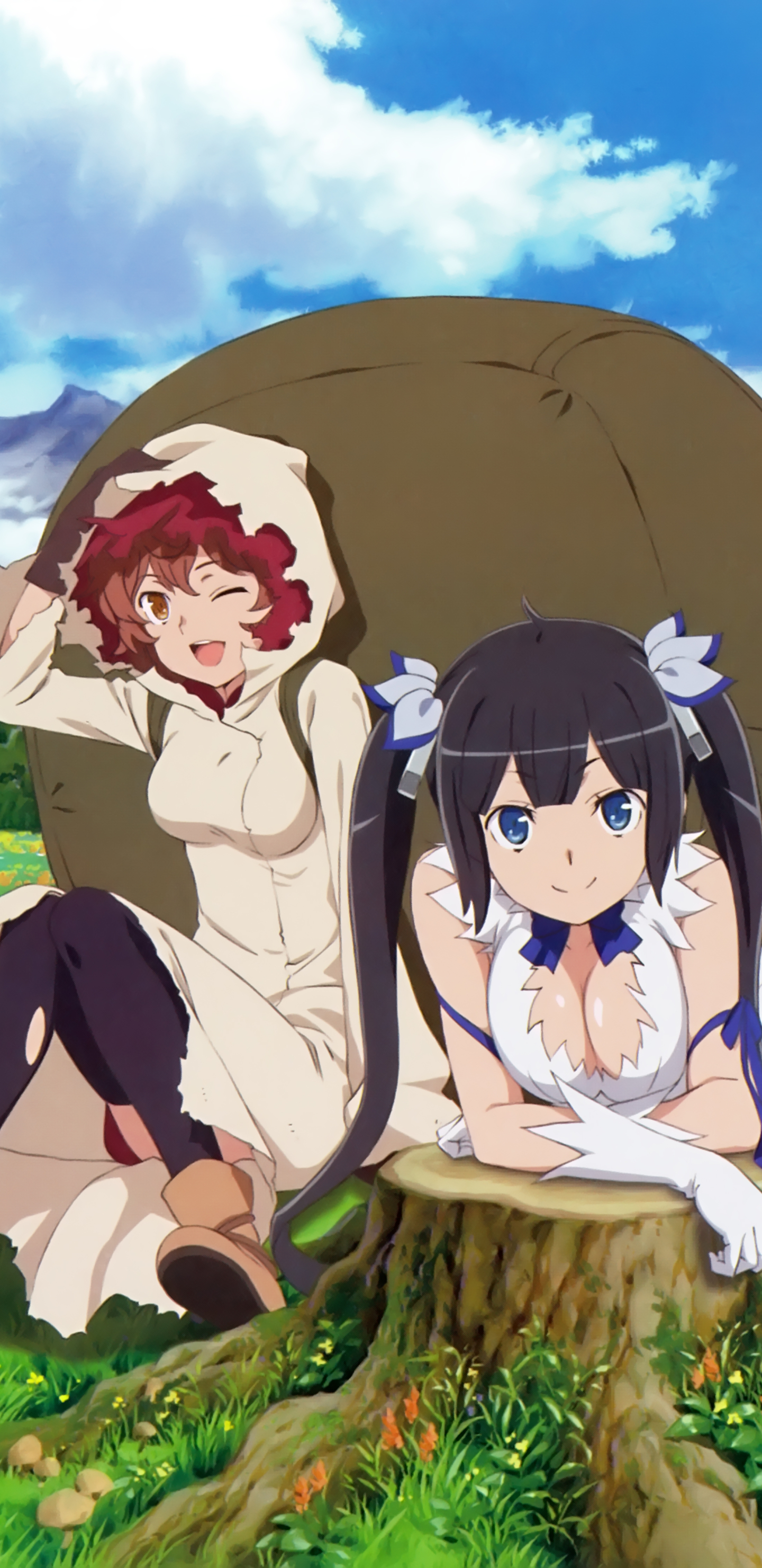 anime, is it wrong to try to pick up girls in a dungeon?, hestia (danmachi), liliruca arde, danmachi