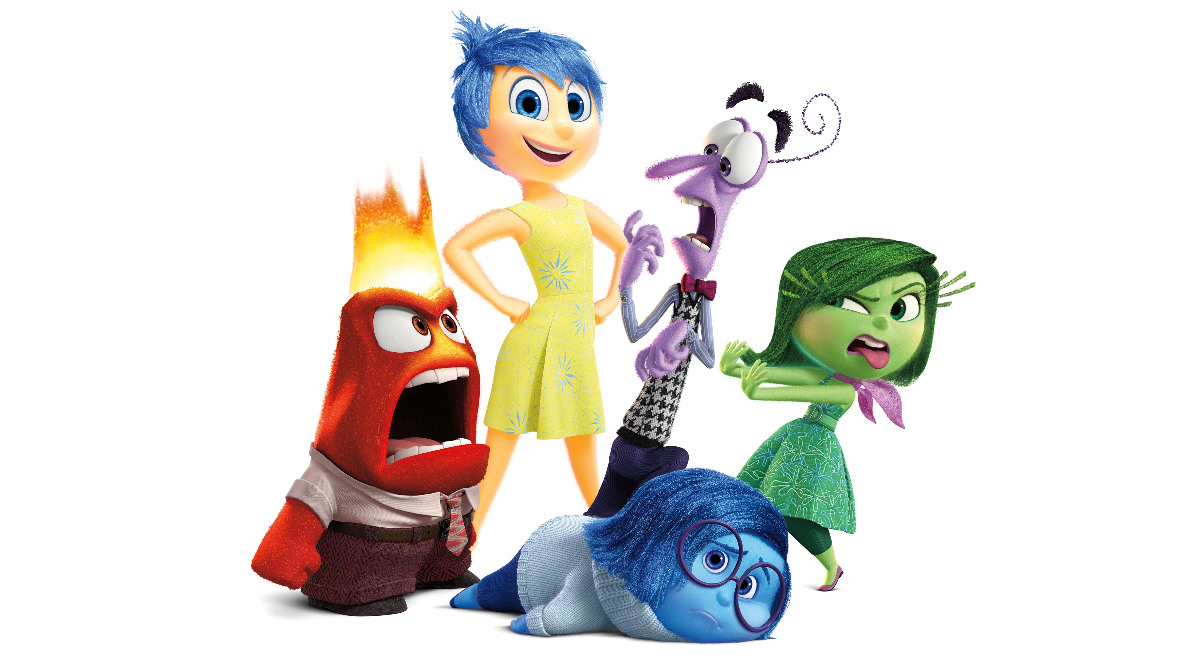 movie, inside out, anger (inside out), disgust (inside out), fear (inside out), joy (inside out), sadness (inside out)