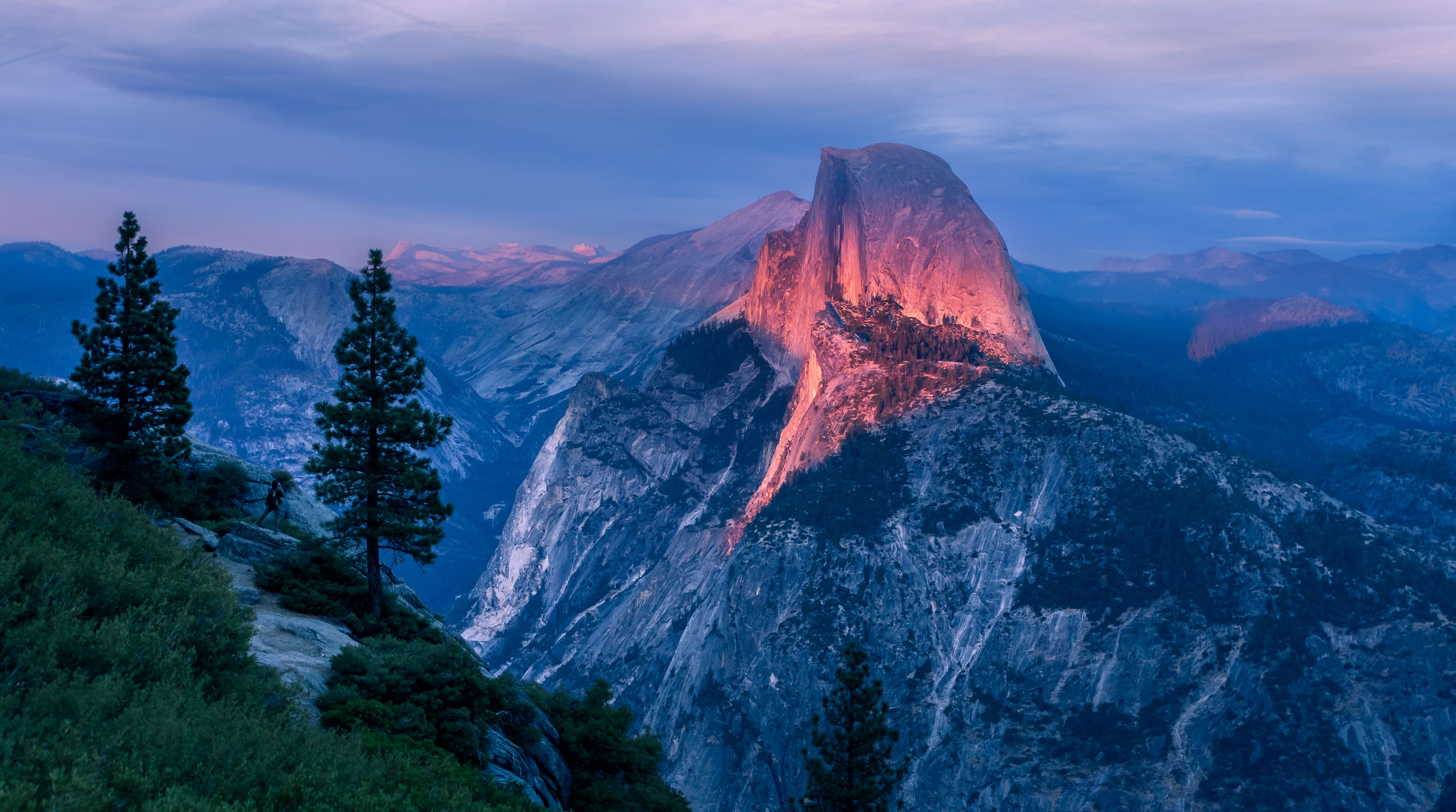 Laden Sie das Berg, Scheitel, Nach Oben, Yosemite Tal, Yosemite Valley, Natur, Sky, Usa-Bild kostenlos auf Ihren PC-Desktop herunter