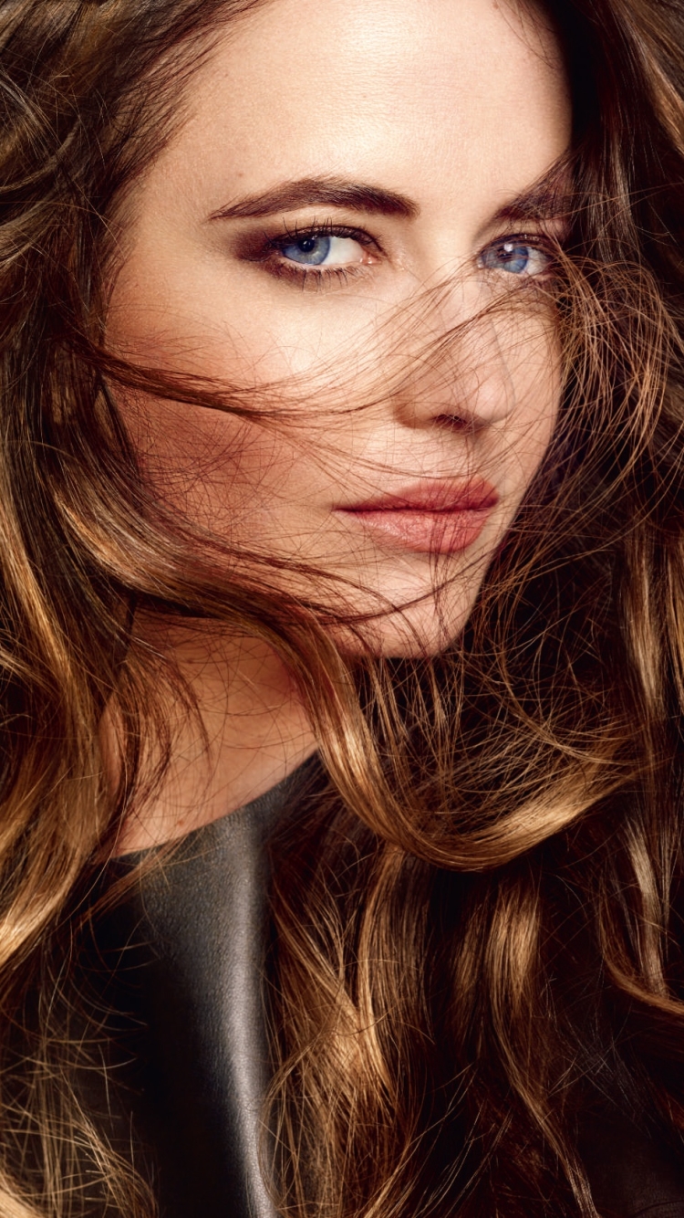 Download mobile wallpaper Eva Green, Face, Brunette, Blue Eyes, Celebrity, Actress, French for free.
