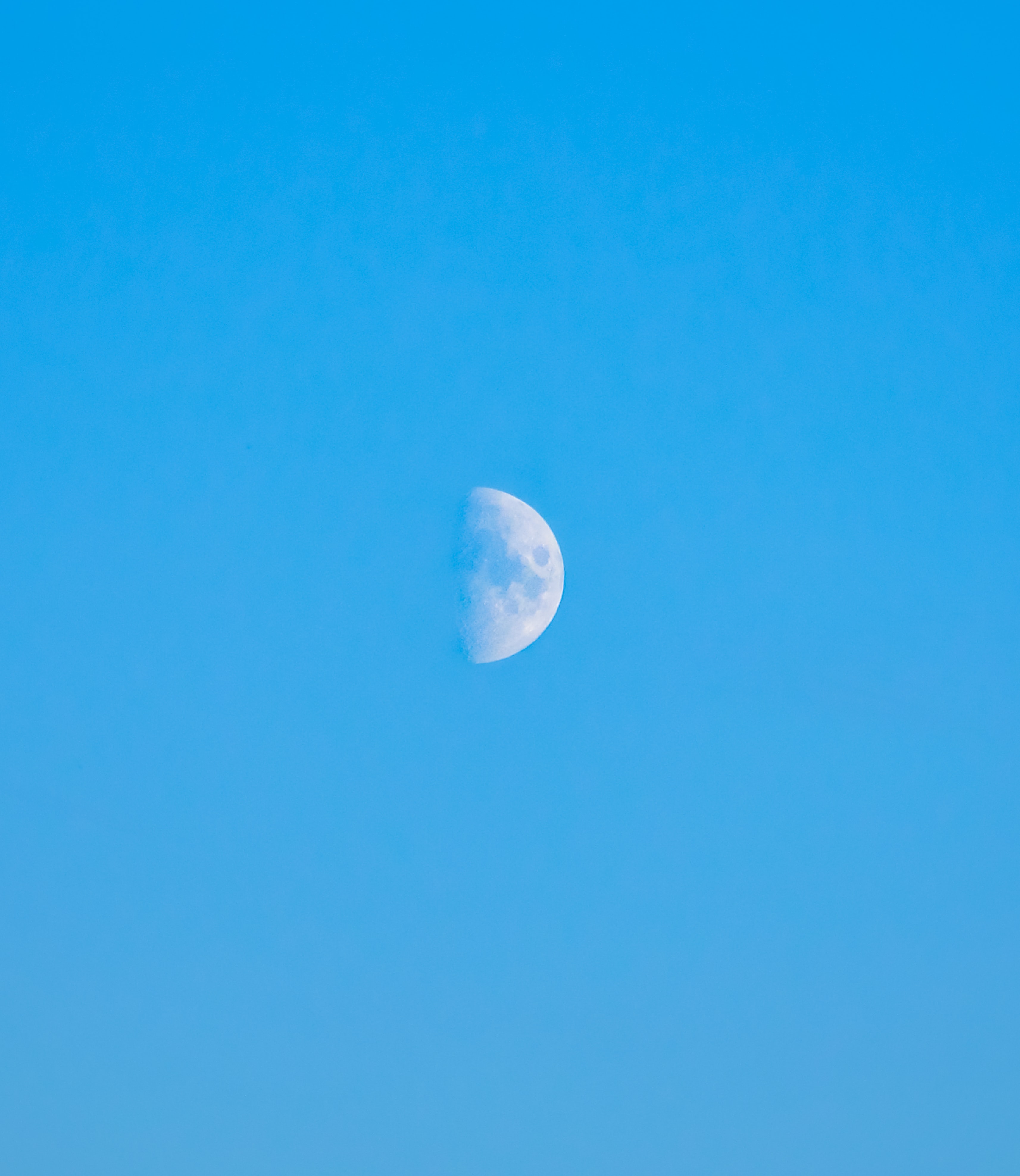 Скачать картинку Небо, Луна, Минимализм в телефон бесплатно.