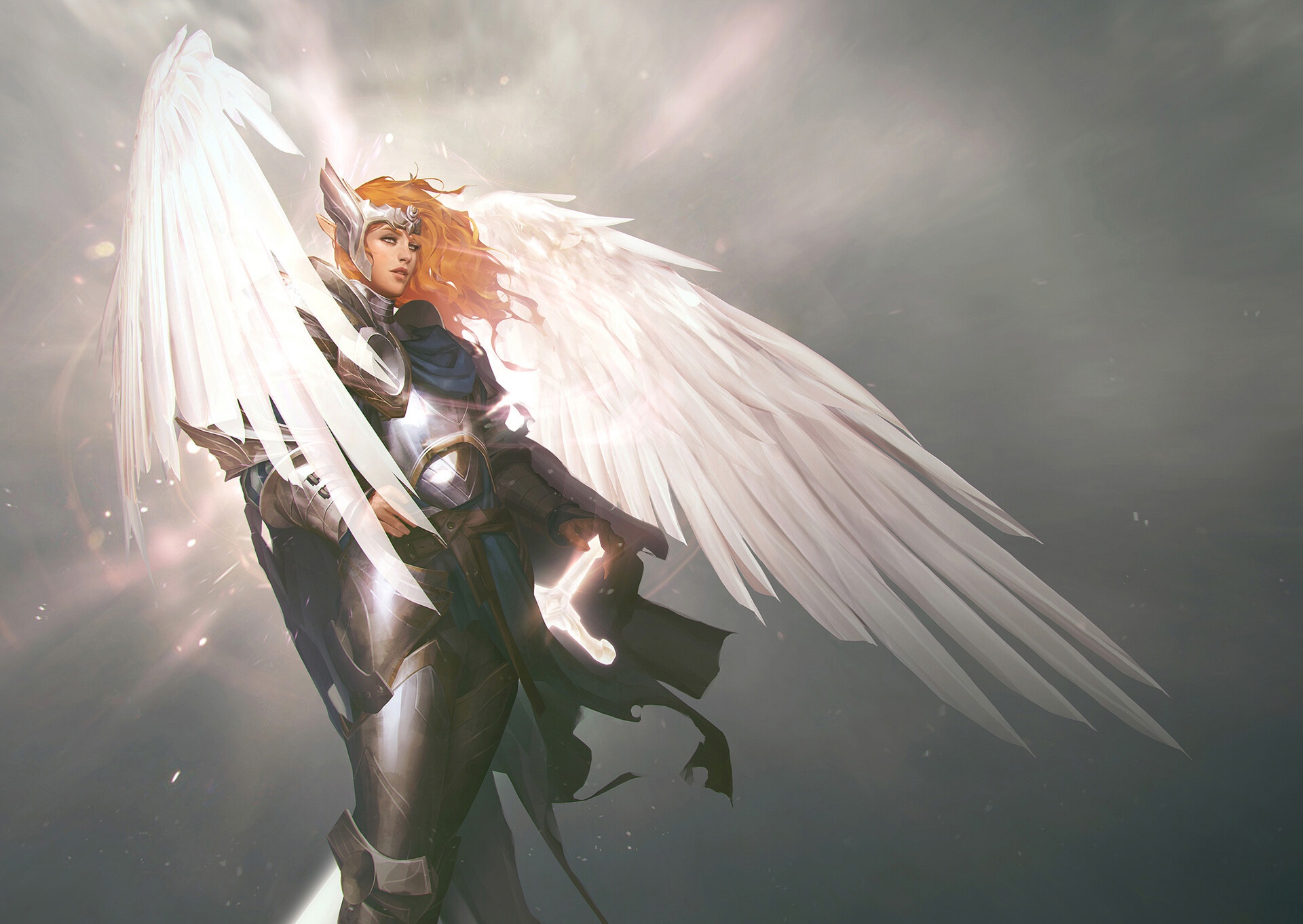 Free download wallpaper Fantasy, Angel on your PC desktop