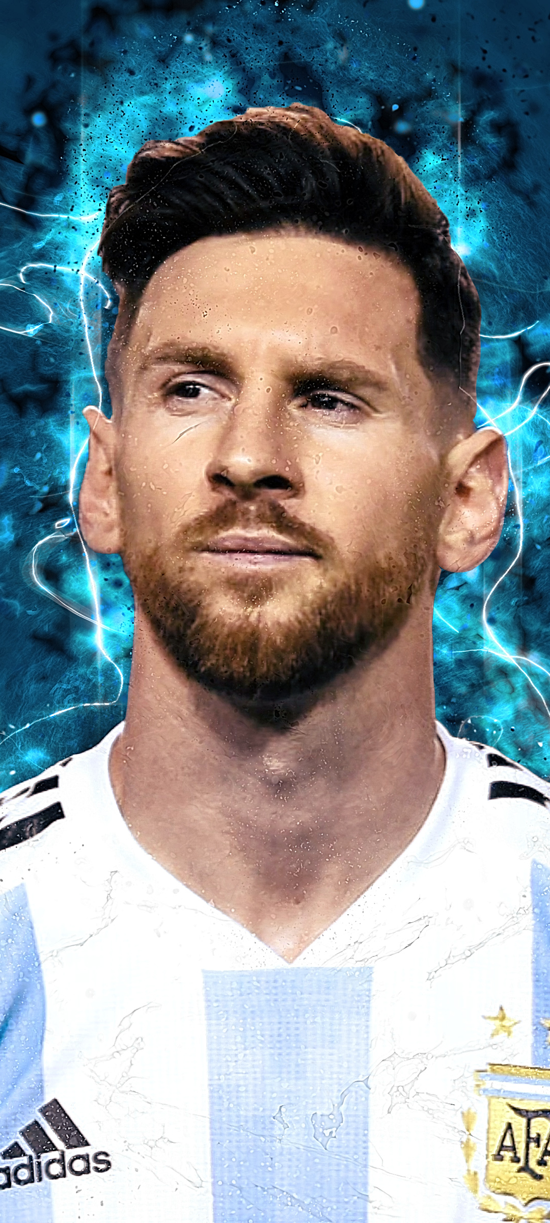 Téléchargez des papiers peints mobile Des Sports, Football, Lionel Messi, Argentin gratuitement.
