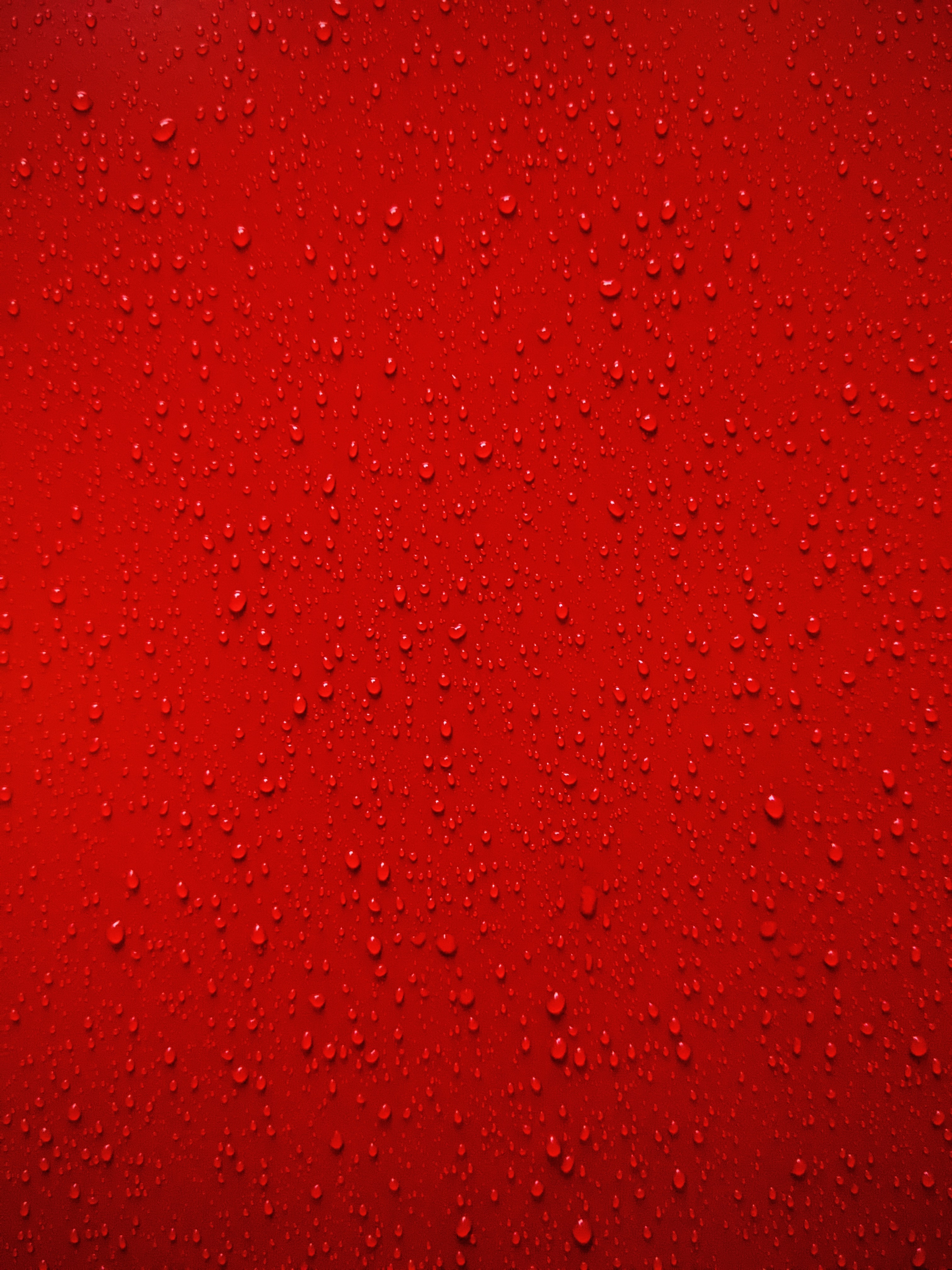 無料モバイル壁紙滴, 大きい, マクロ, 濡れた, 表面, 赤い, ウェットをダウンロードします。