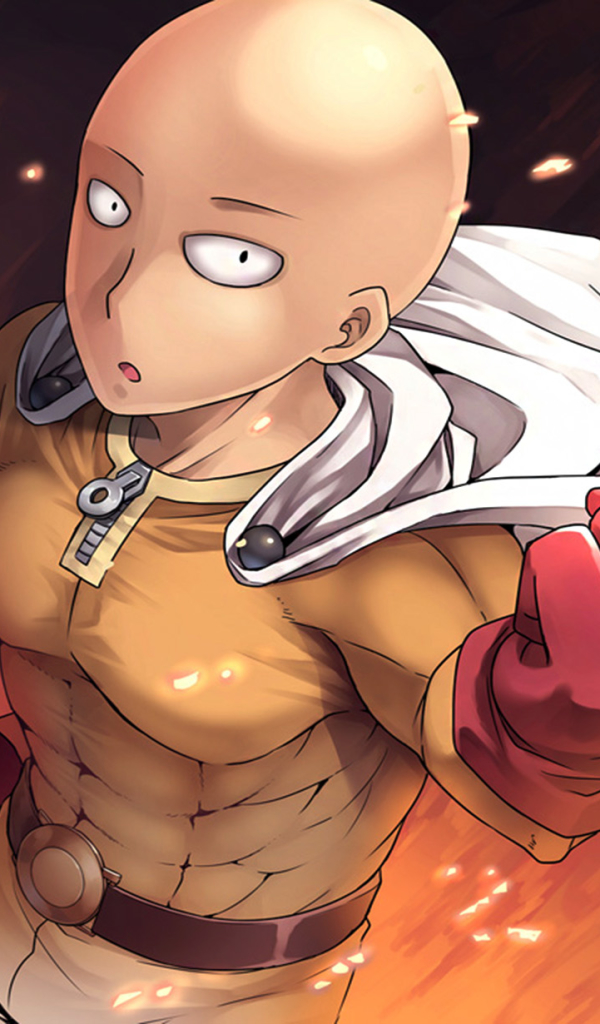 Handy-Wallpaper Animes, Saitama (One Punch Man), One Punch Man kostenlos herunterladen.