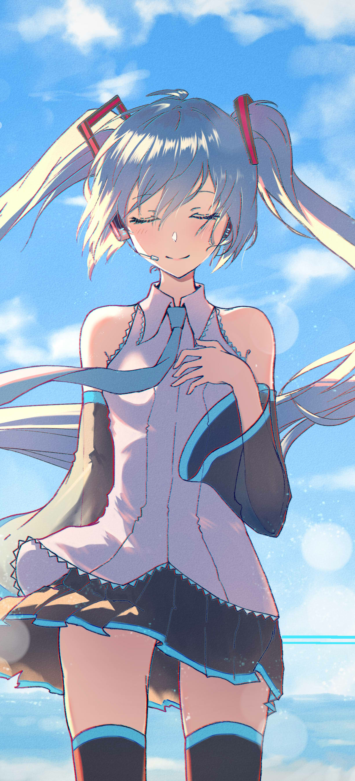 Download mobile wallpaper Anime, Vocaloid, Hatsune Miku for free.