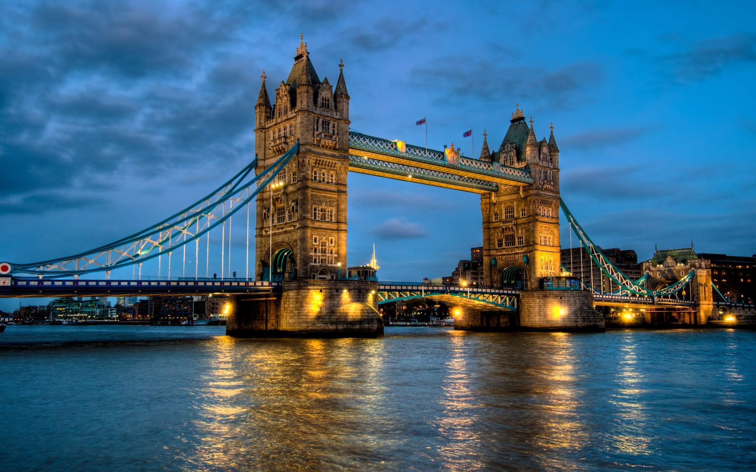 Laden Sie das London, Dämmerung, Brücke, England, Tower Bridge, Brücken, Menschengemacht-Bild kostenlos auf Ihren PC-Desktop herunter