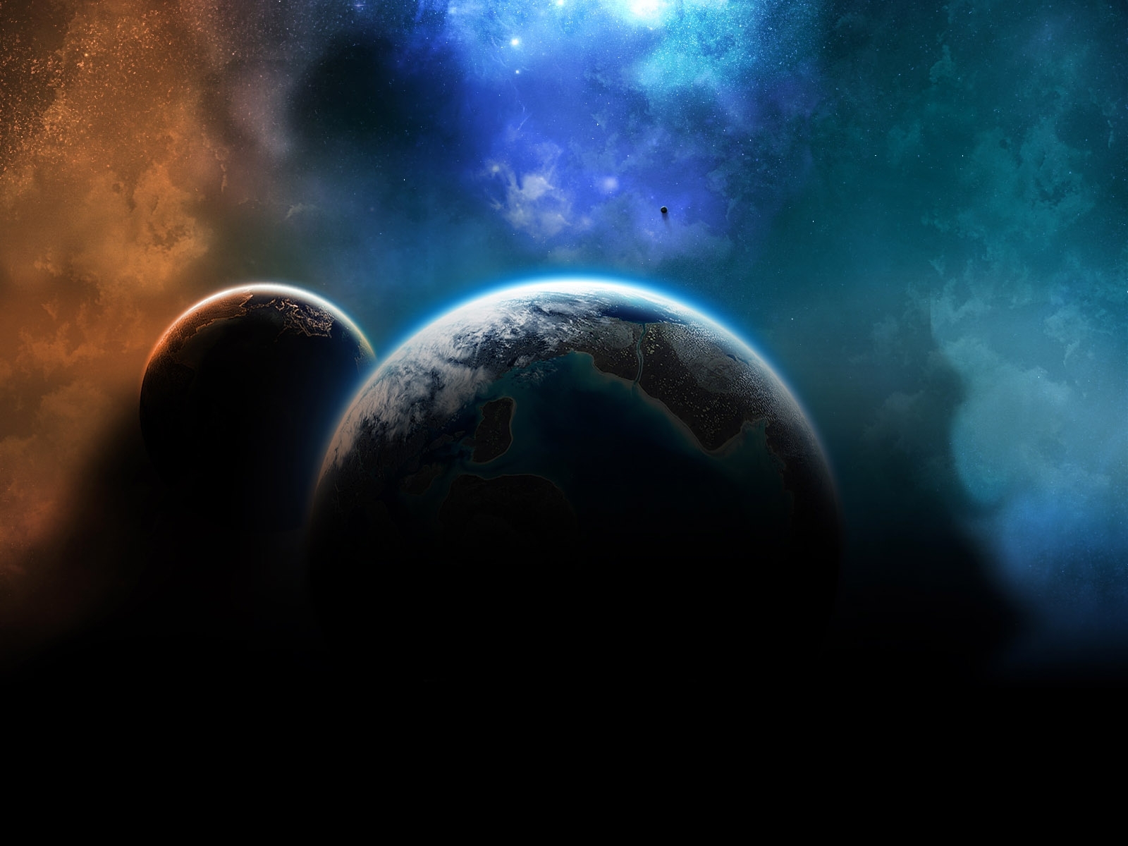 Download mobile wallpaper Landscape, Planets, Universe for free.