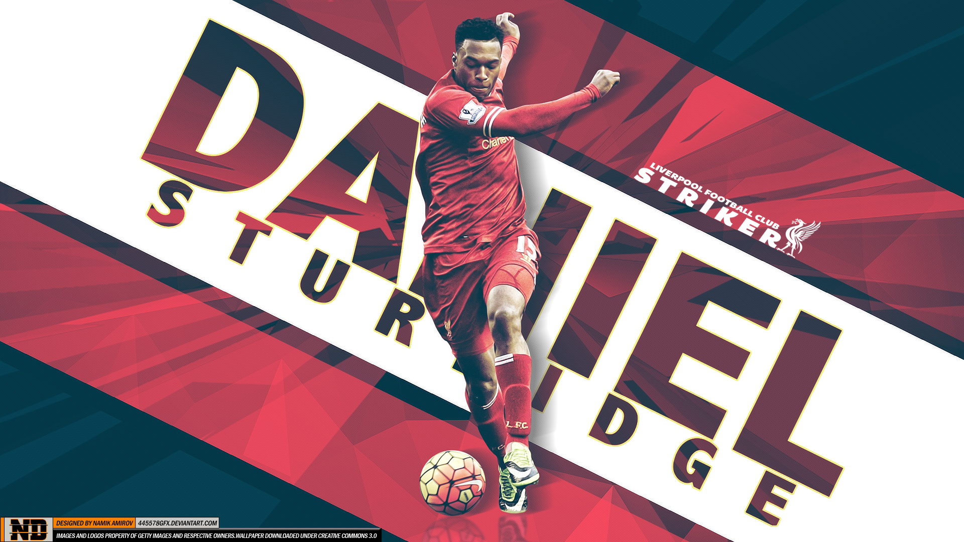 Free download wallpaper Sports, Soccer, Liverpool F C, Daniel Sturridge on your PC desktop